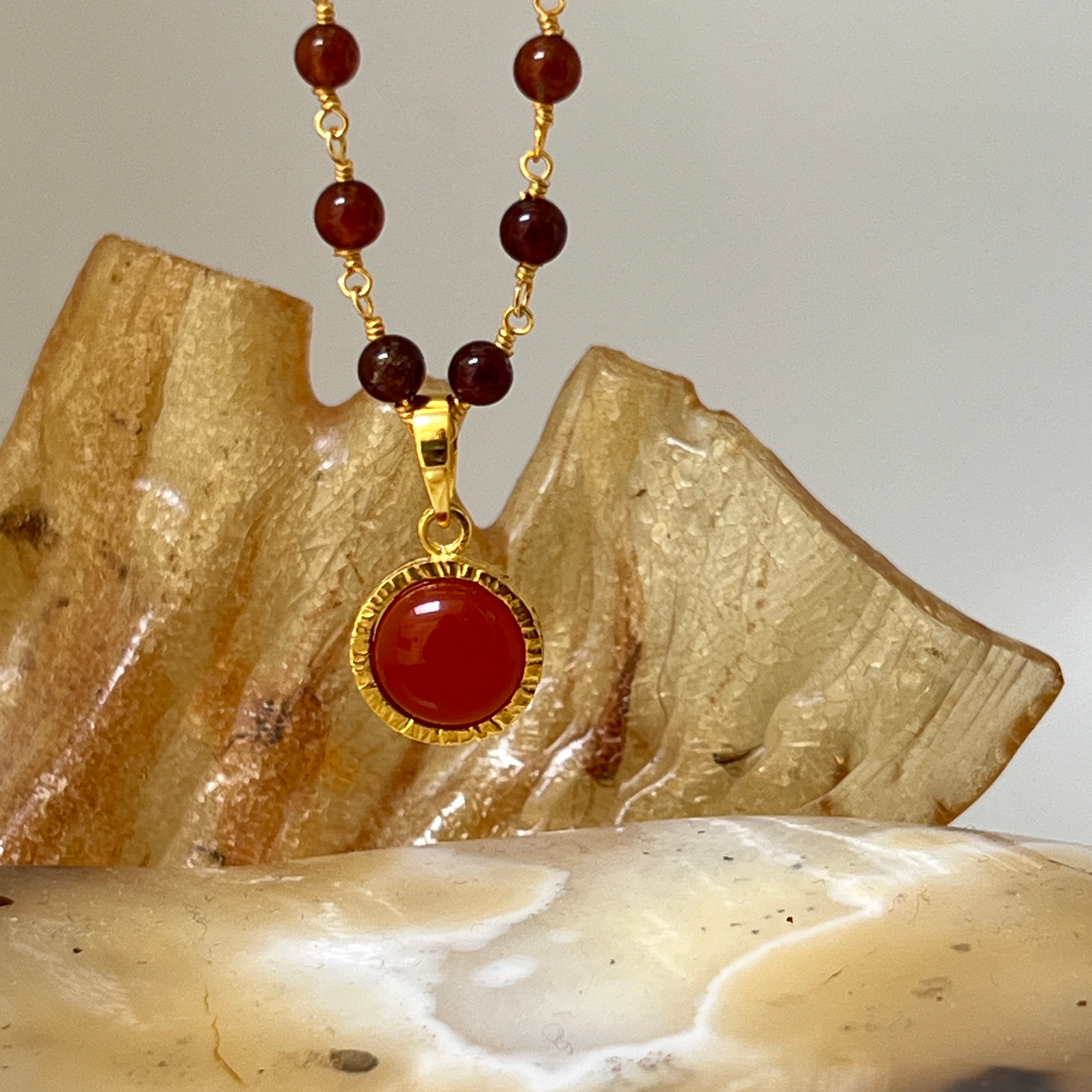Seeing Red ! Passionate Red stones , Rubies, Garnets and red onyx