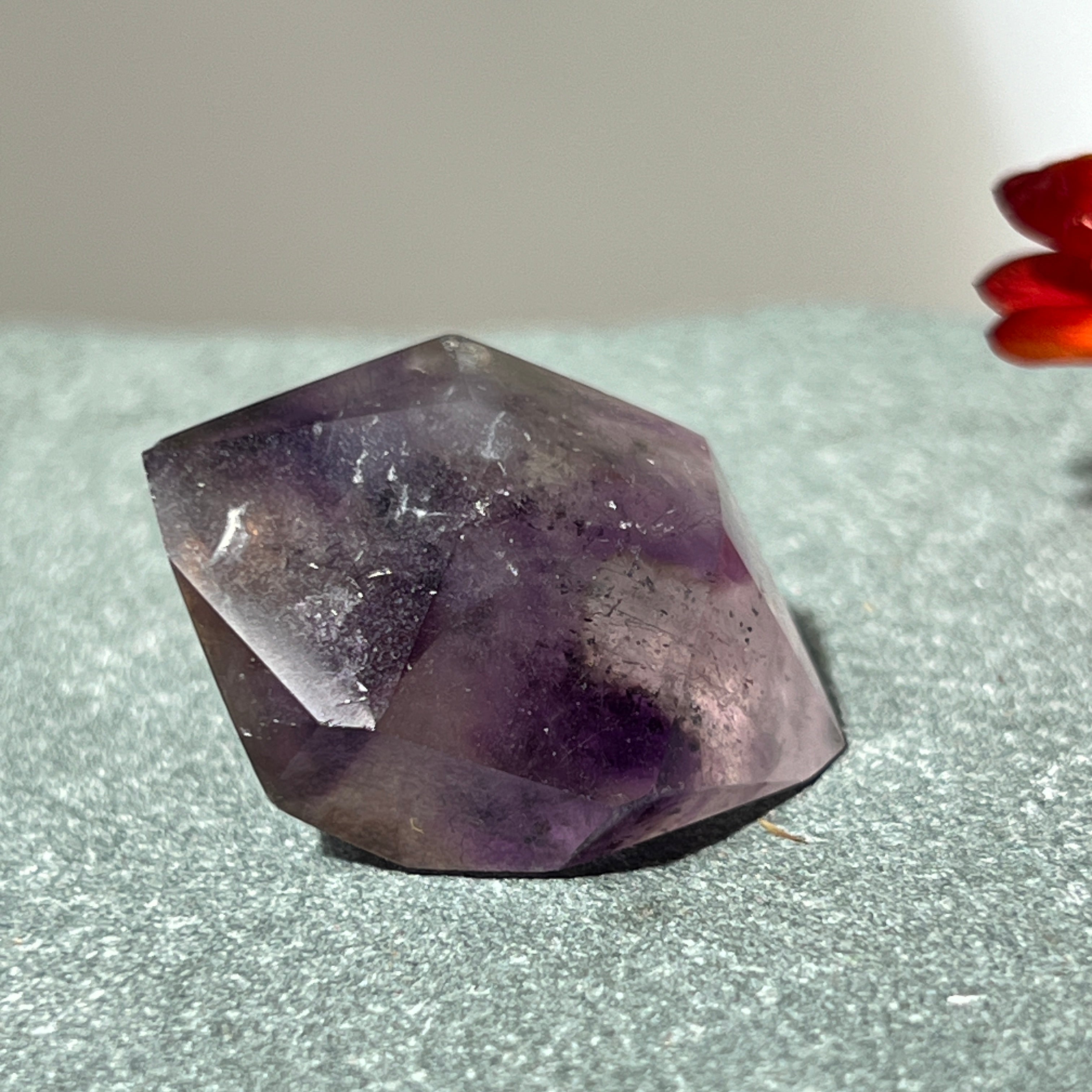 Double Mini point Amethyst from Madagscar