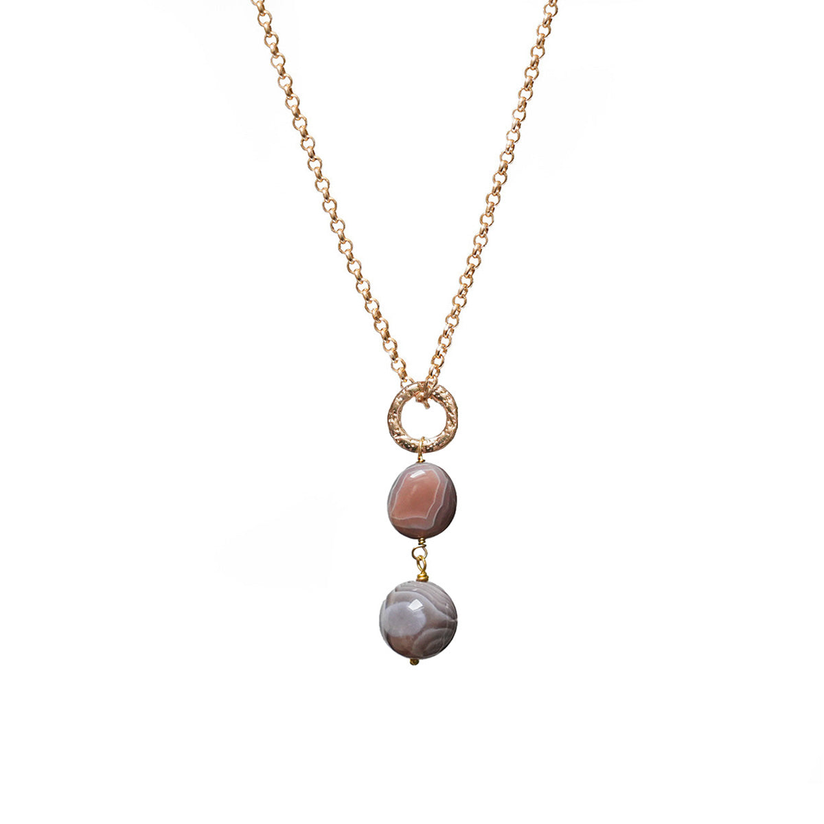 Botswana Agate Pendant Limited Edition
