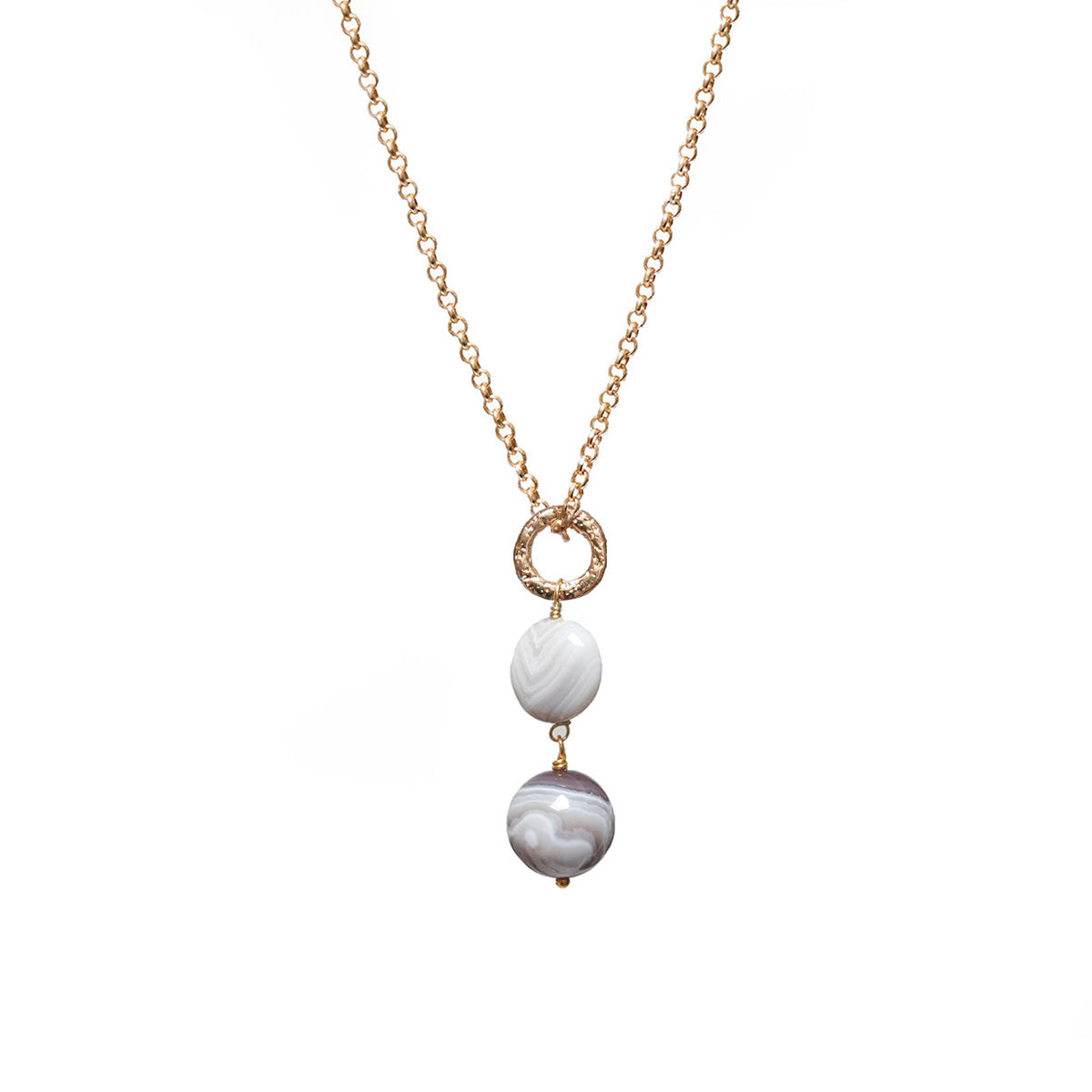 Botswana Agate Pendant Limited Edition