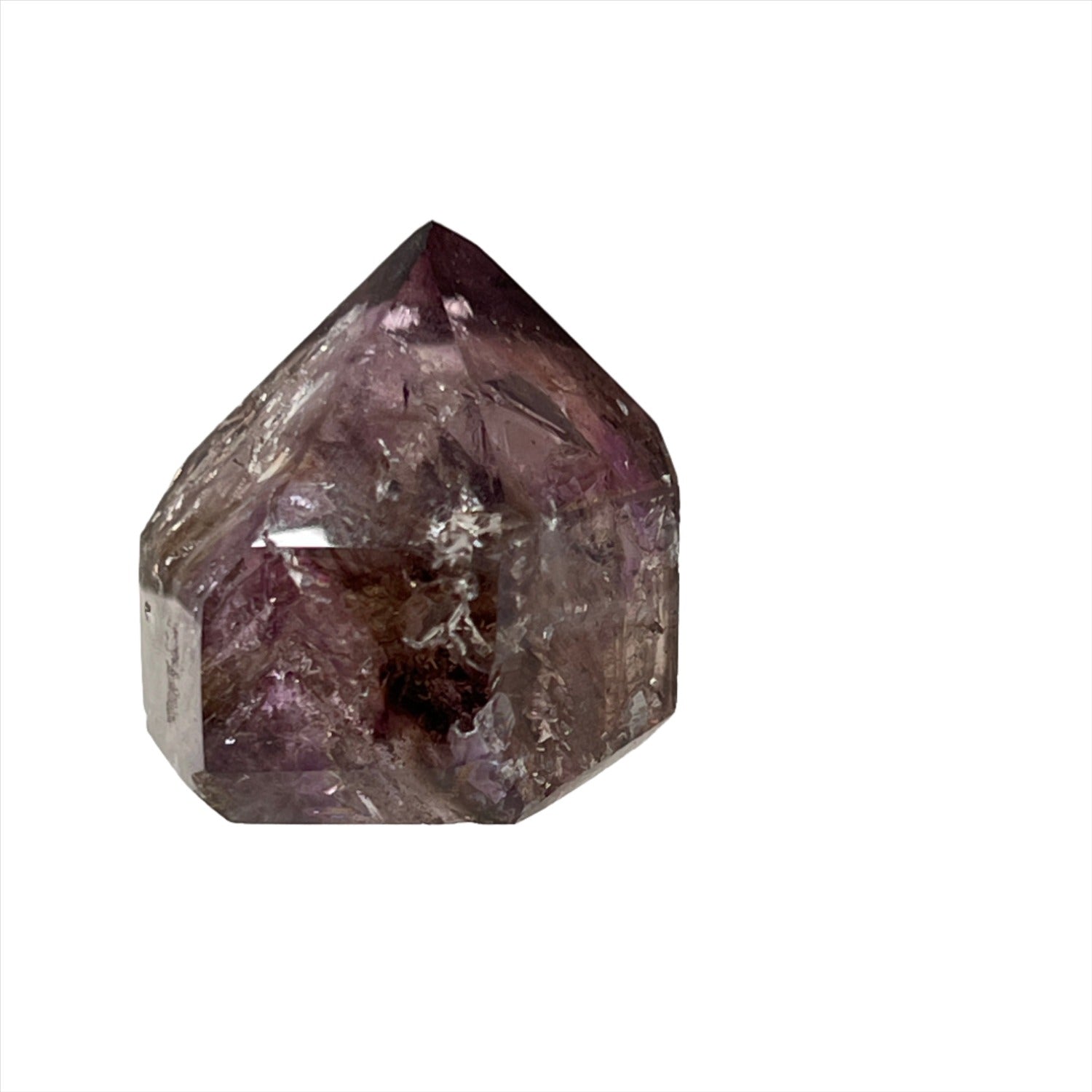 Unique, Unusual short point mix amethyst smokey quartz from Brazil