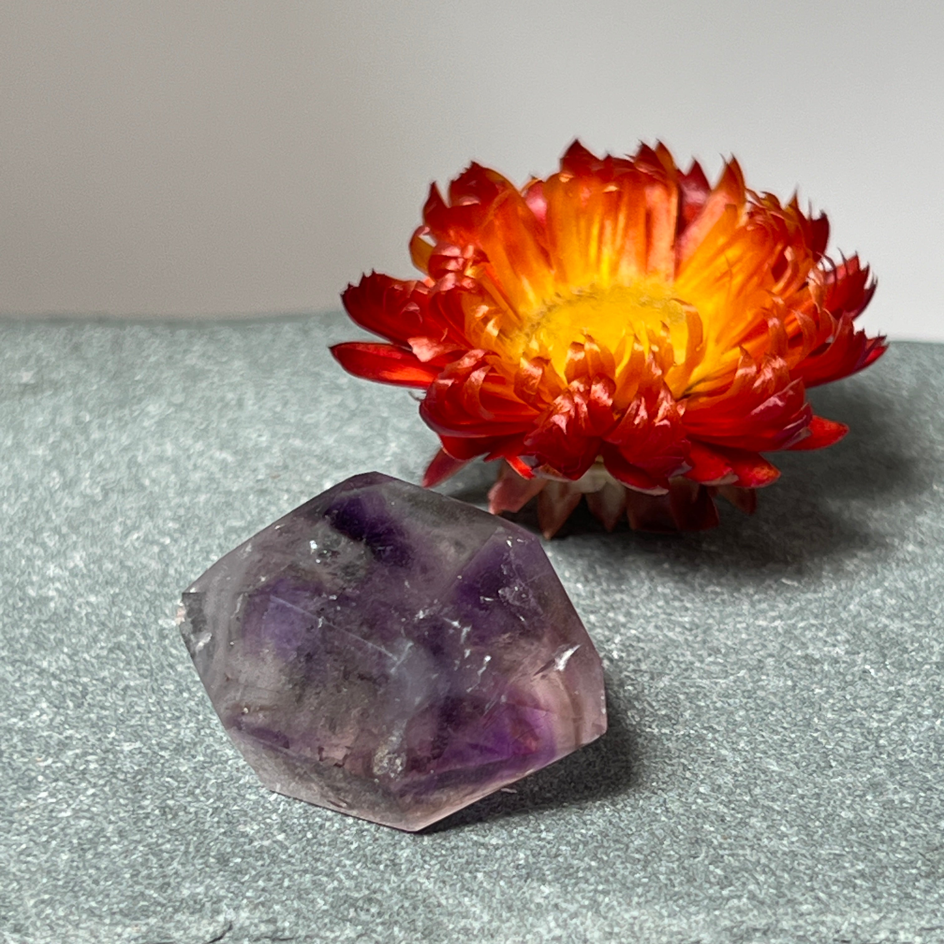 Double Mini point Amethyst from Madagscar