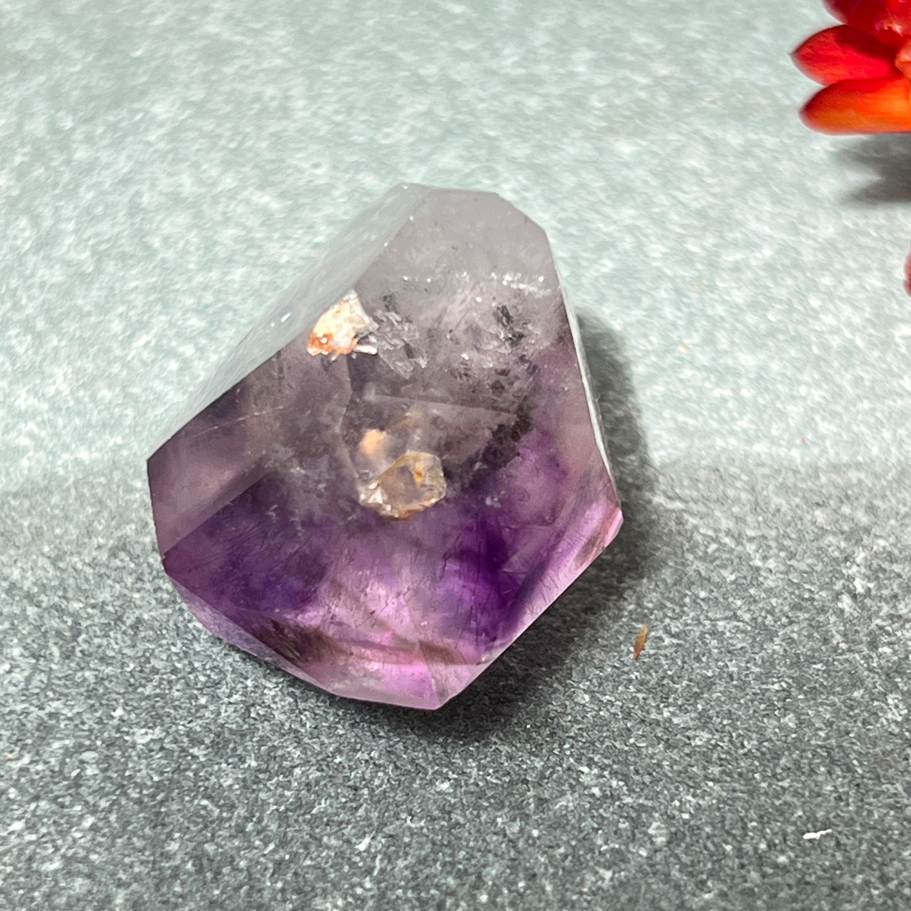 Double Mini point Amethyst from Madagscar