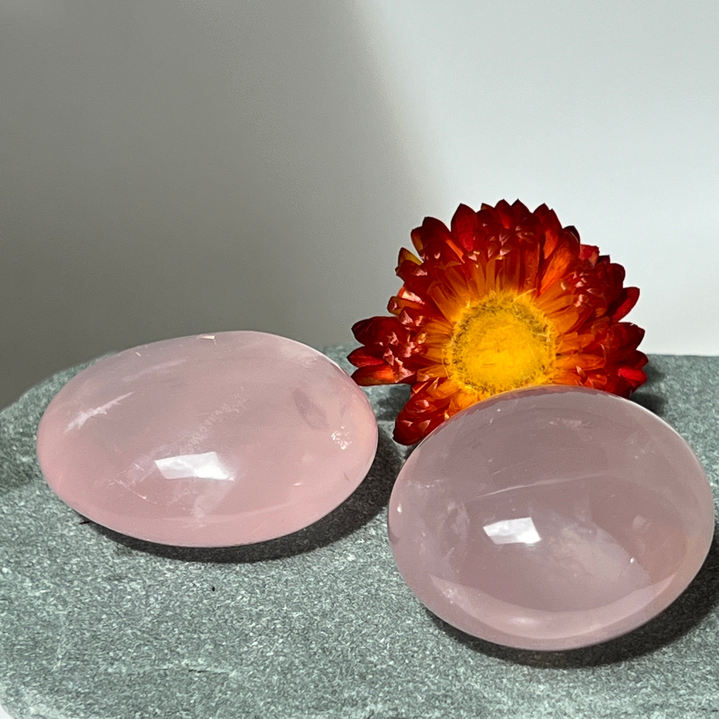 Large Rose quartz Pebble from Madagascar