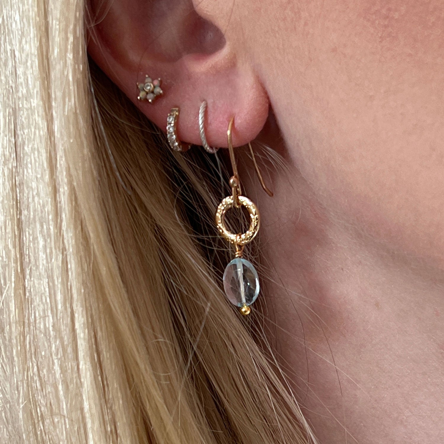 Gita Earrings Moonstone