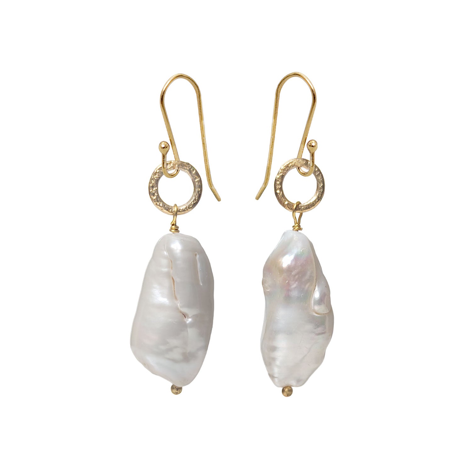 Gita Long Baroque Pearl Earrings