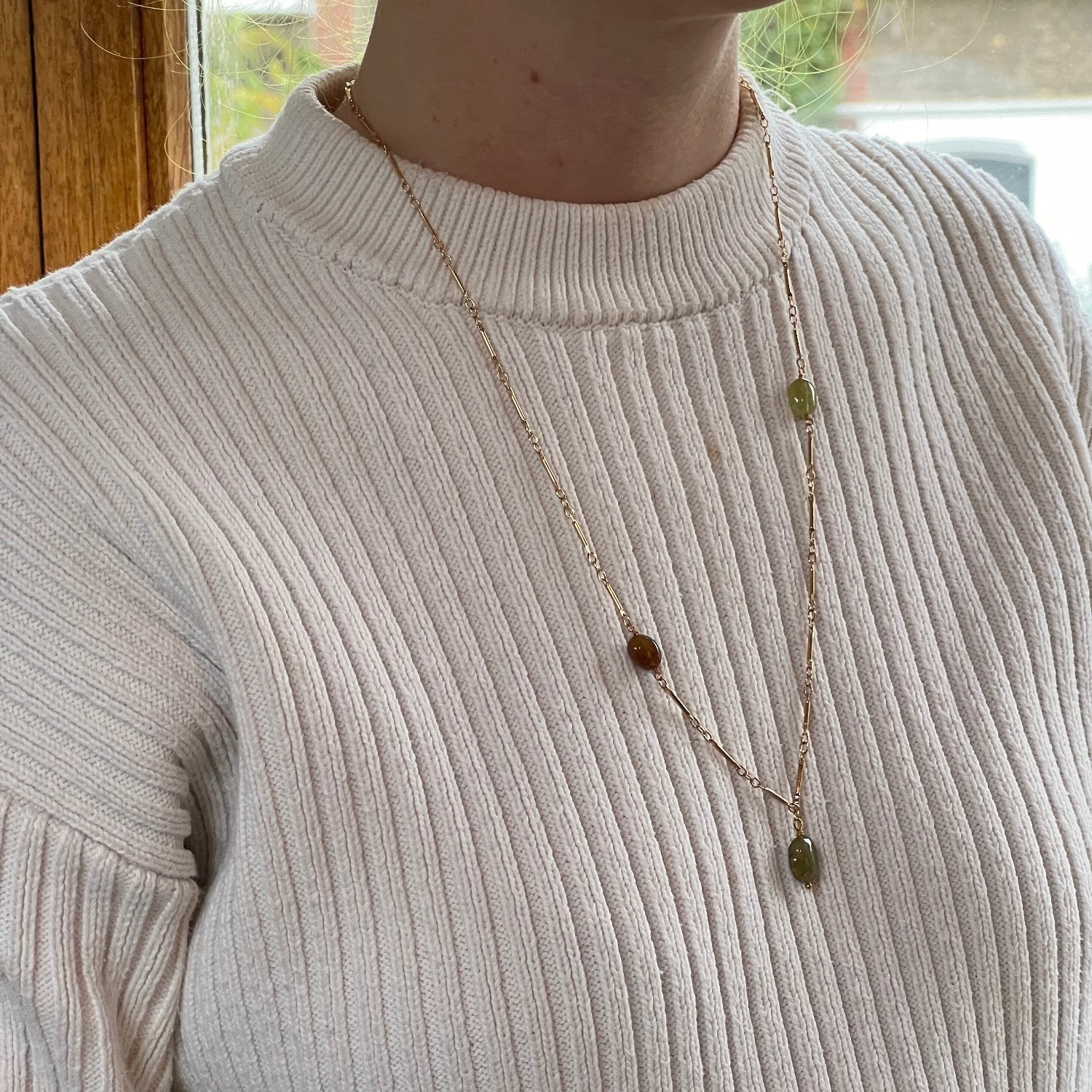 Tula Chain With Grossular Garnet