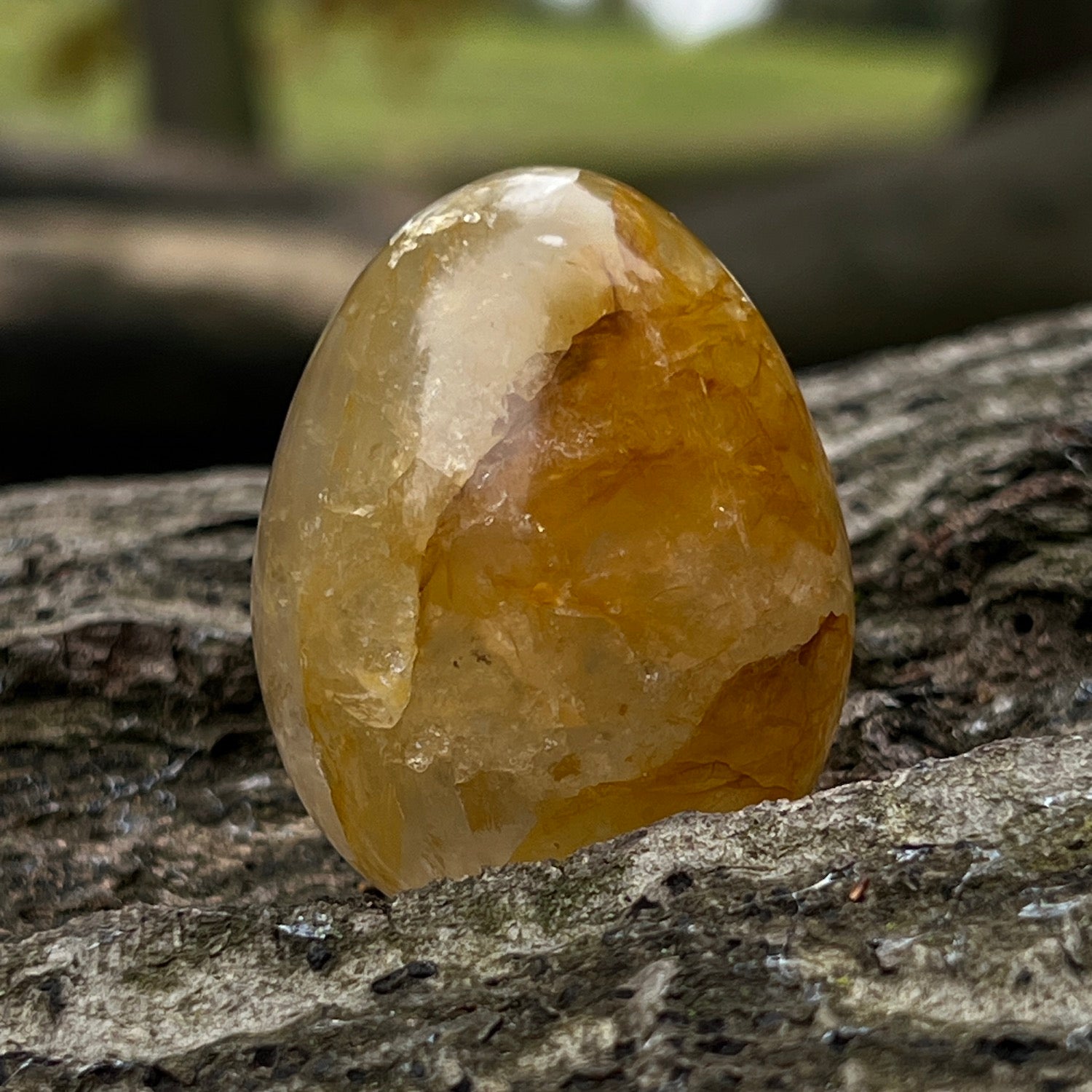 Honey Calcite Egg from Madagascar