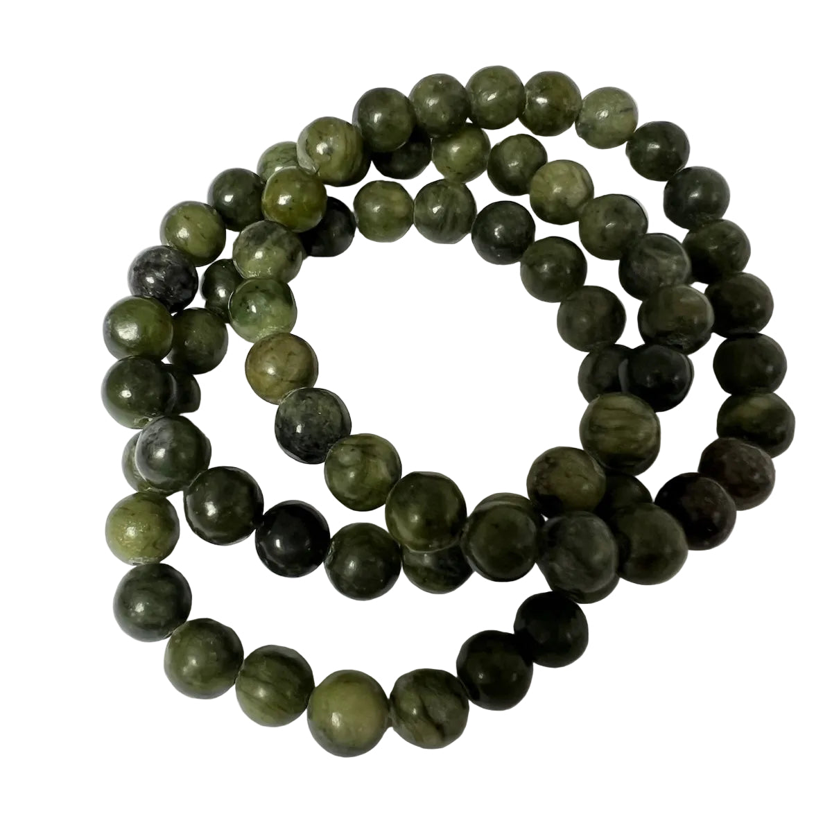 Semi Precious Stone Bracelet Elasticated 8mm