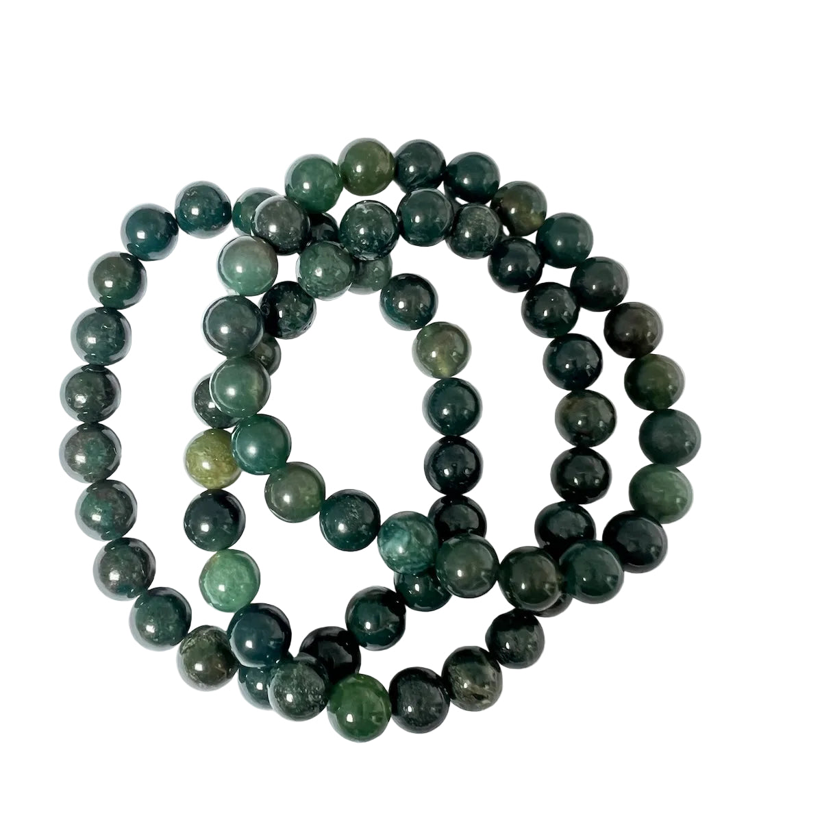 Semi Precious Stone Bracelet Elasticated 8mm