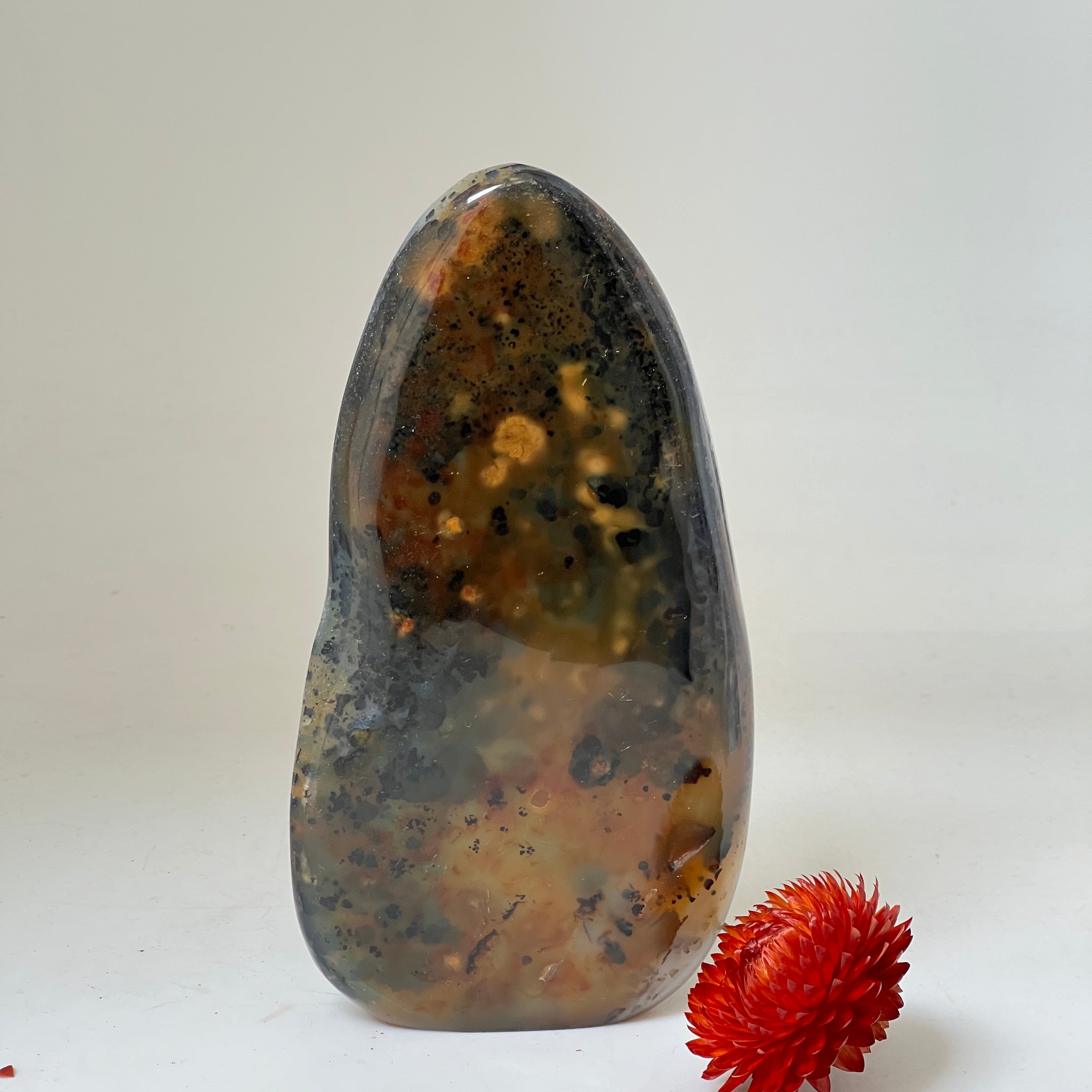Unique Orbicular Jasper Freeform from Madagascar