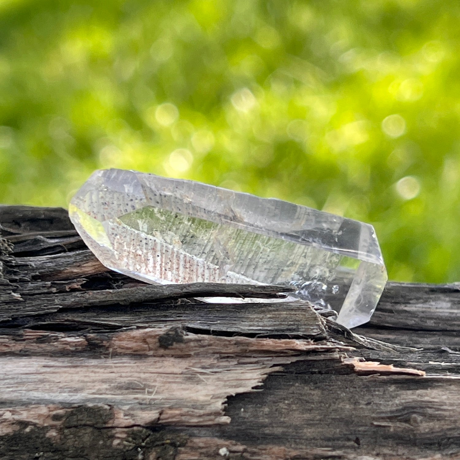 Lemurian crystal from Brazil