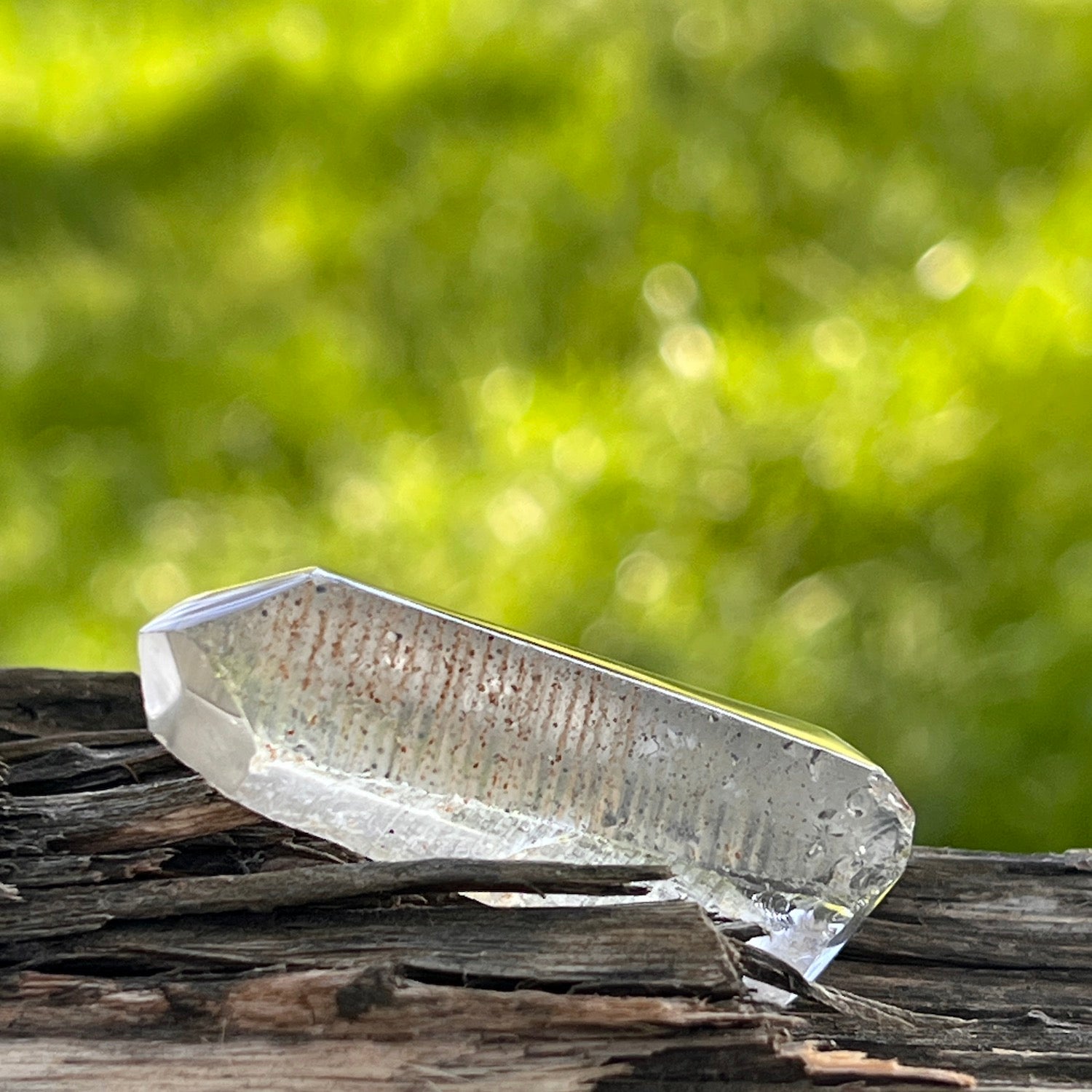 Lemurian crystal from Brazil