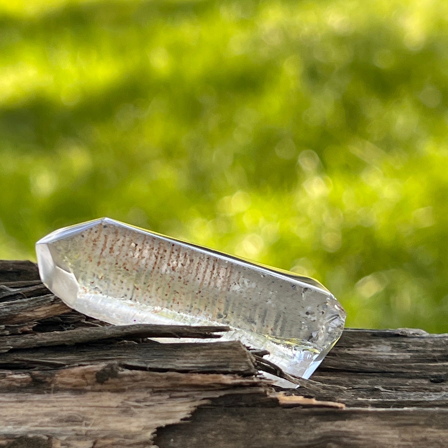 Lemurian crystal from Brazil