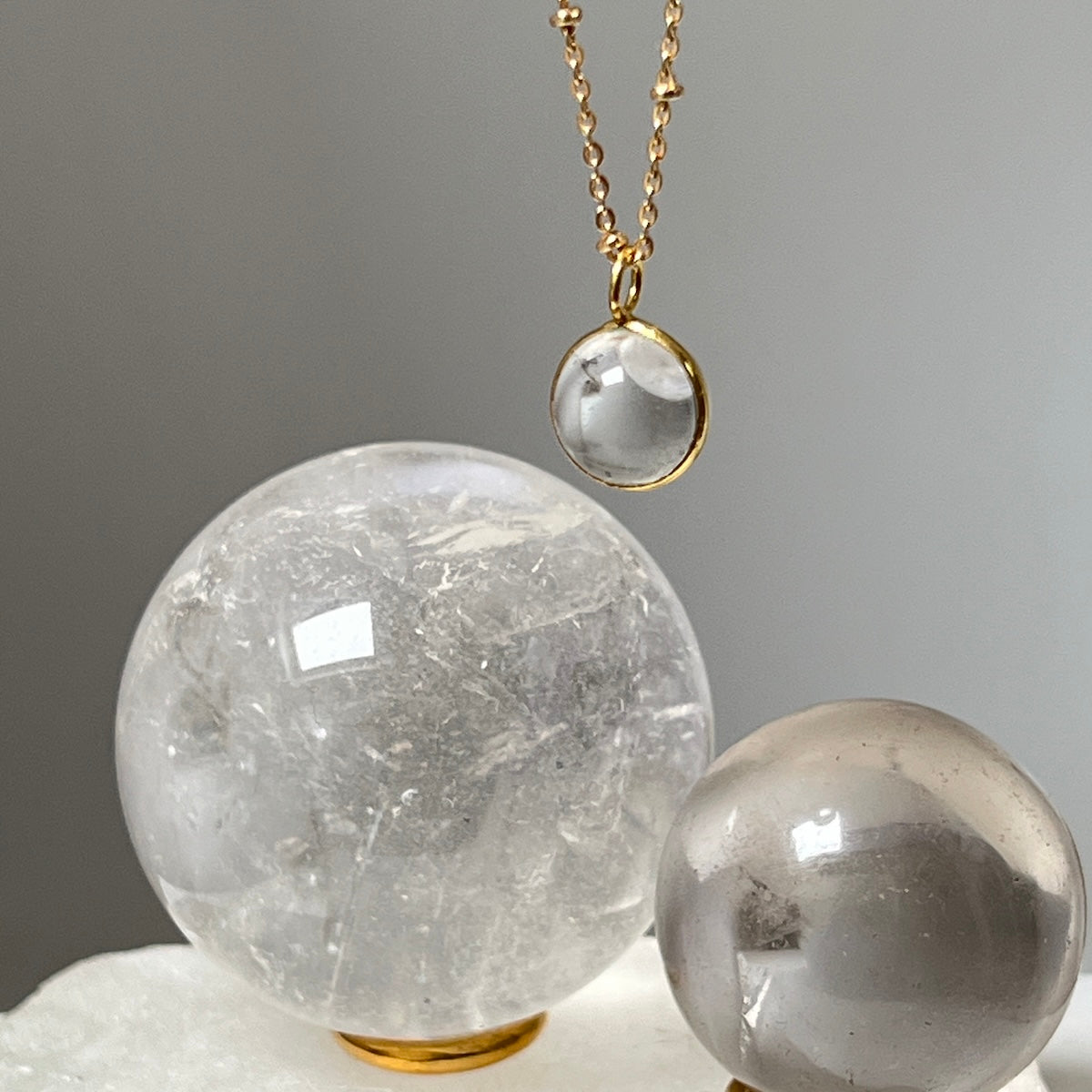 Small Roc crystal Ball from Madagascar