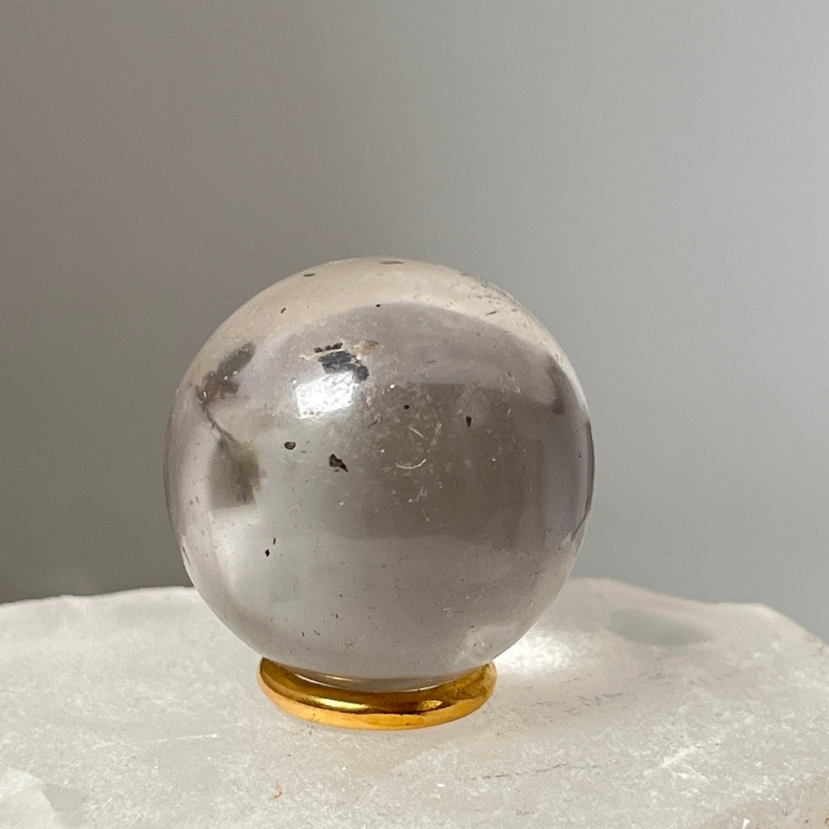 Small Roc crystal Ball from Madagascar
