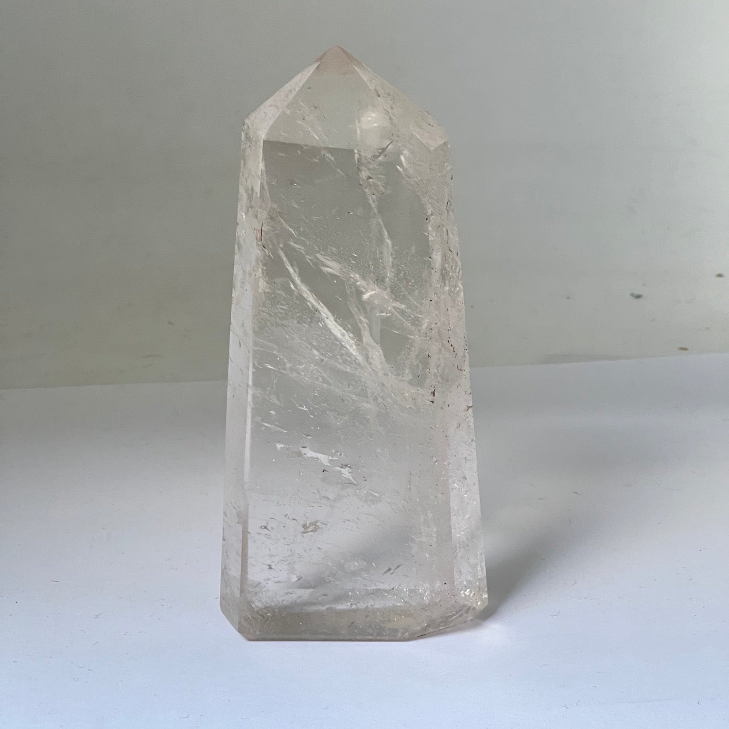 Tall Roc Crystal Window Point with a window from Brazil