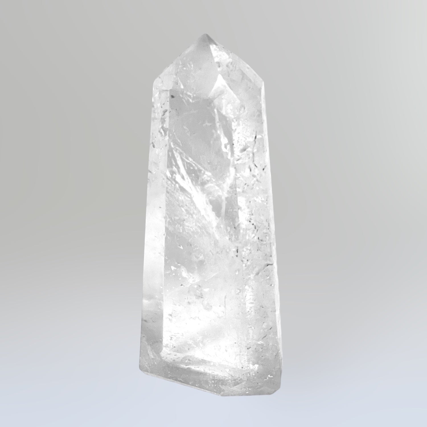 Tall Roc Crystal Window Point with a window from Brazil