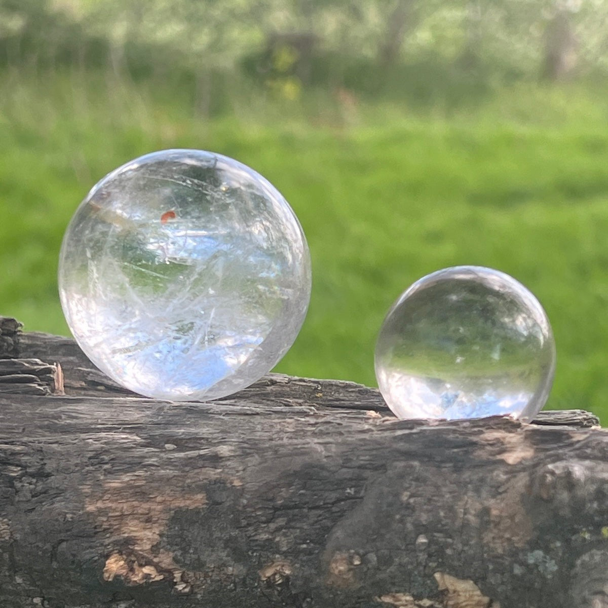 Small Roc crystal Ball from Madagascar