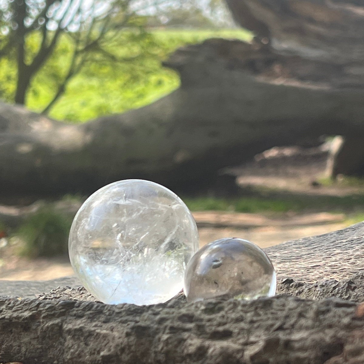 Small Roc crystal Ball from Madagascar