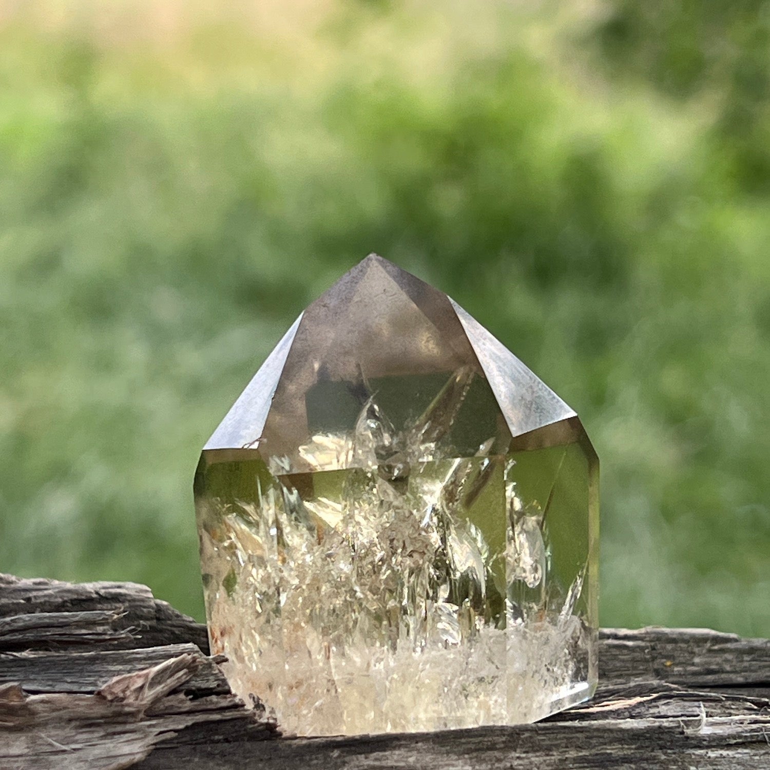 Unique Natural Citrine Point from Brazil
