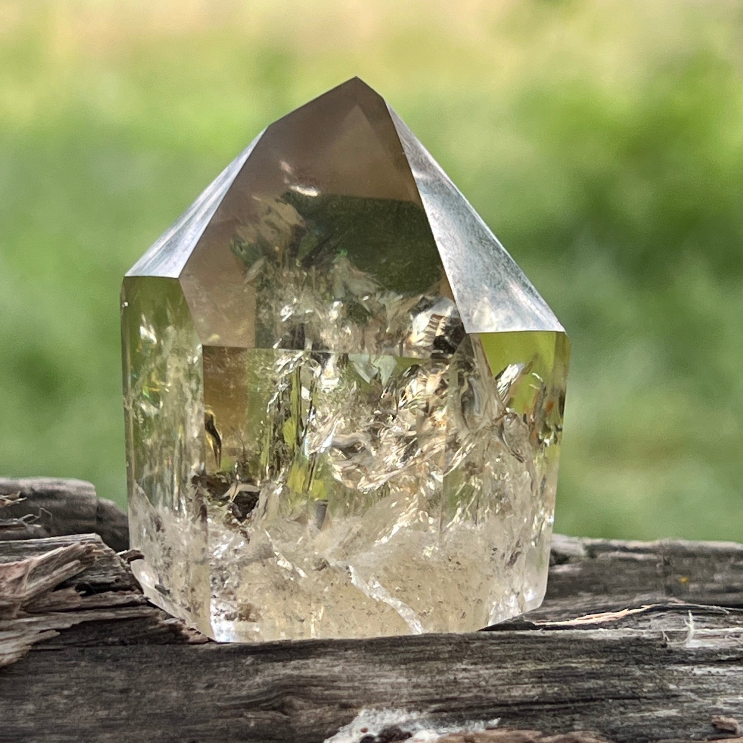Unique Natural Citrine Point from Brazil