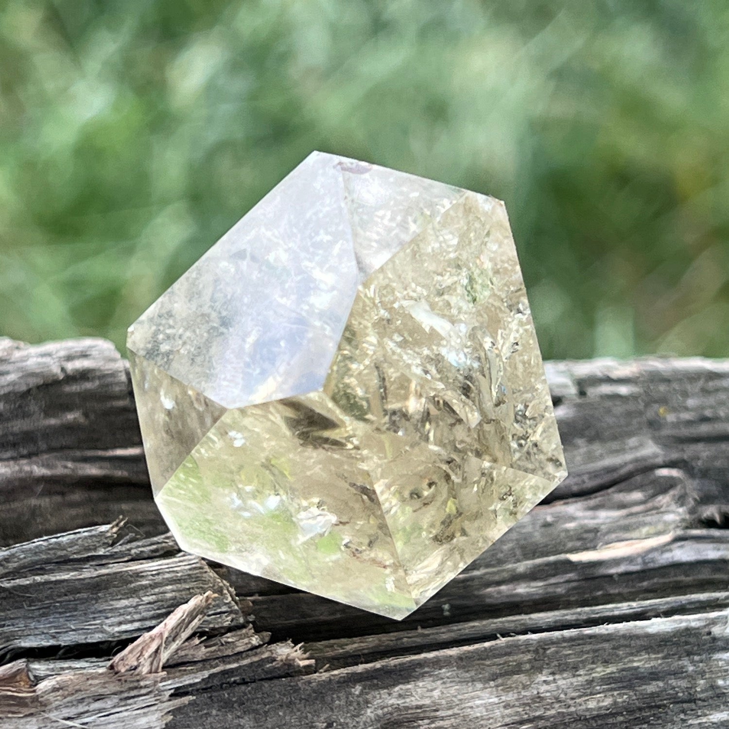 Unique Natural Citrine Point from Brazil