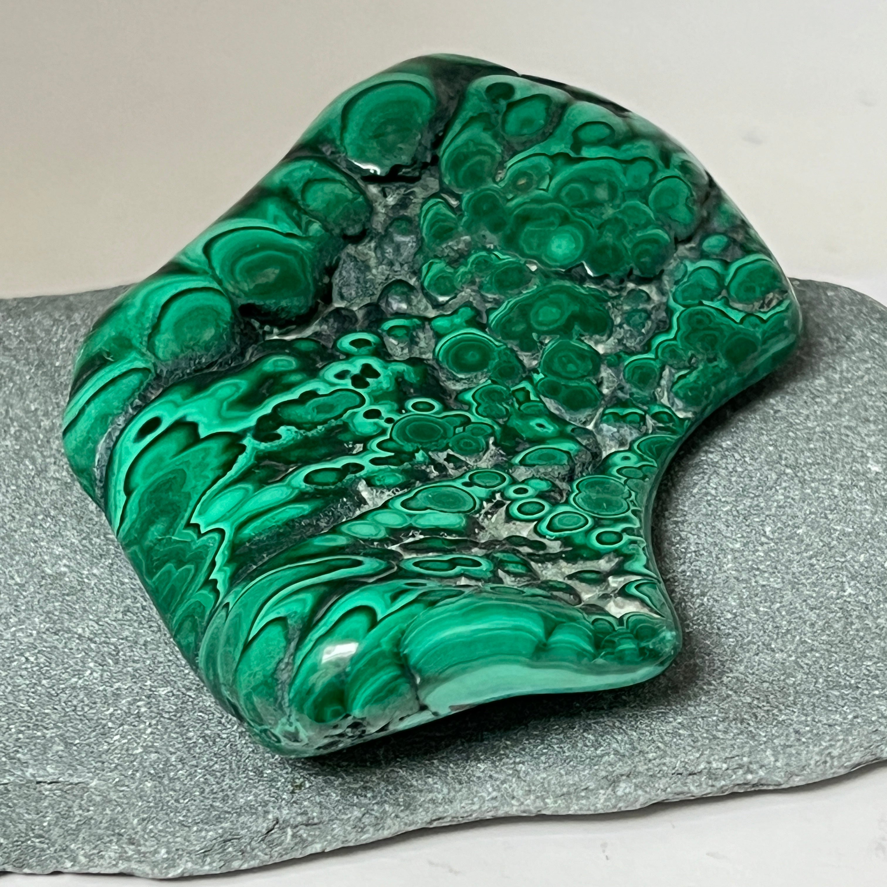 Natural Polished slice from Congo