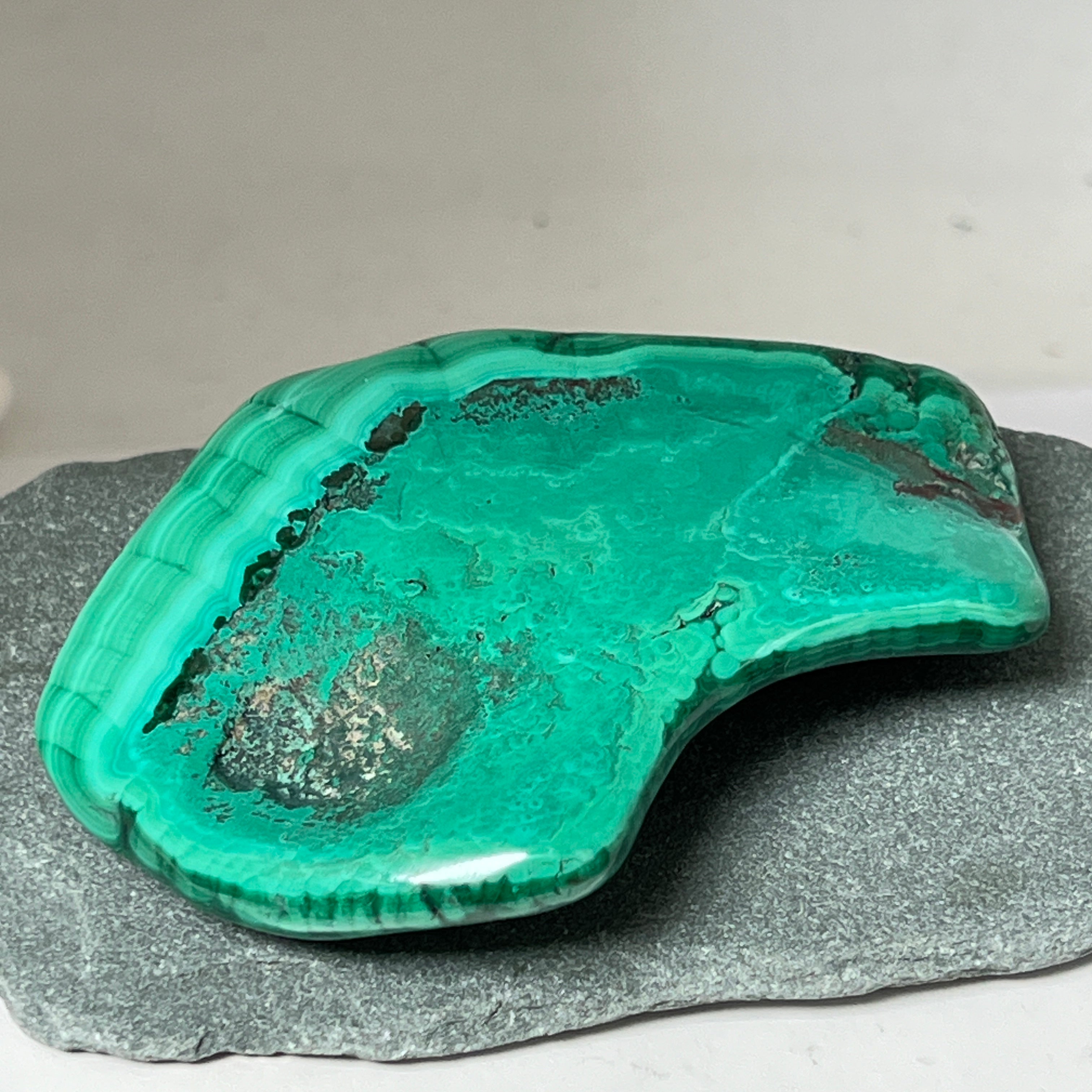 Natural Polished slice from Congo