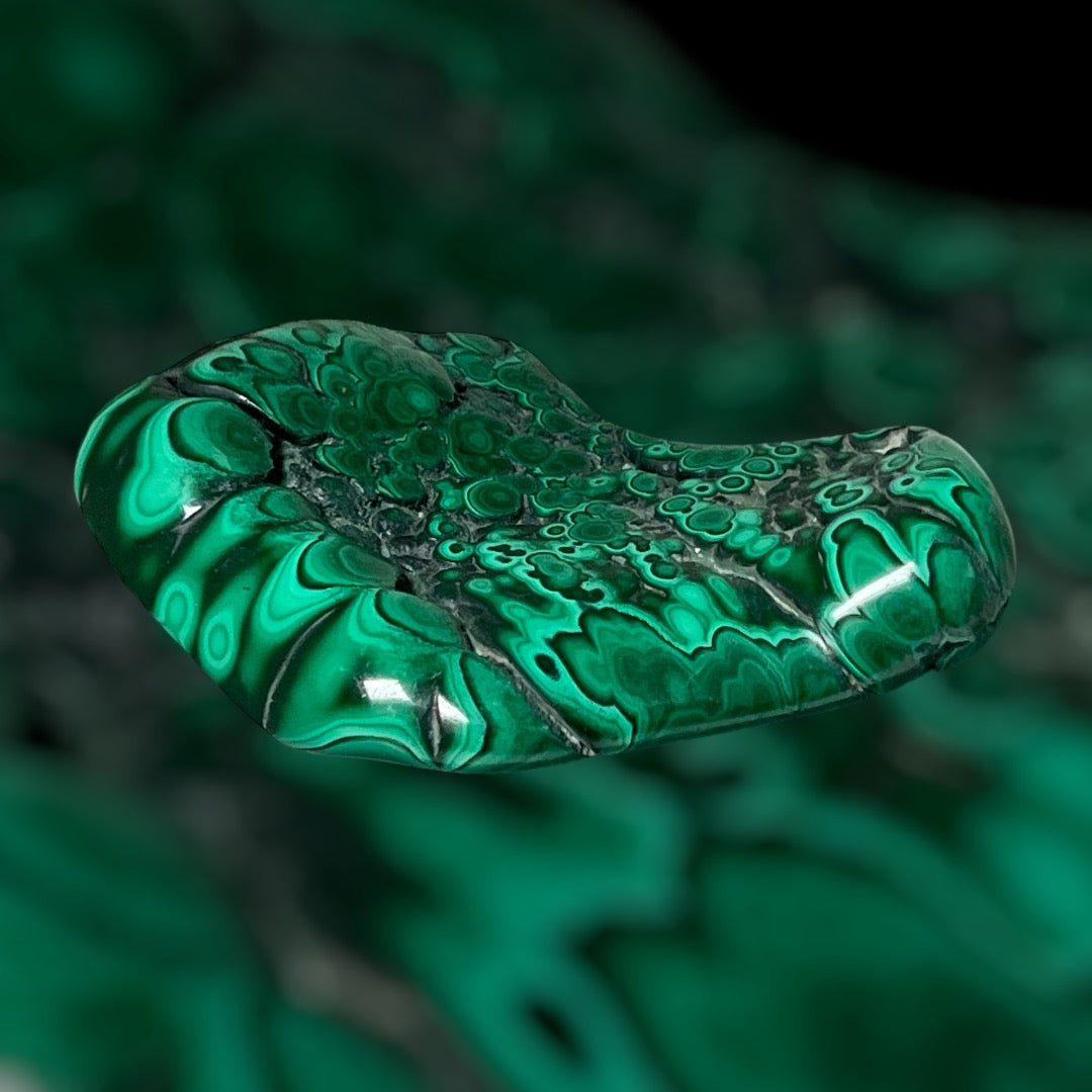 Natural Polished slice from Congo