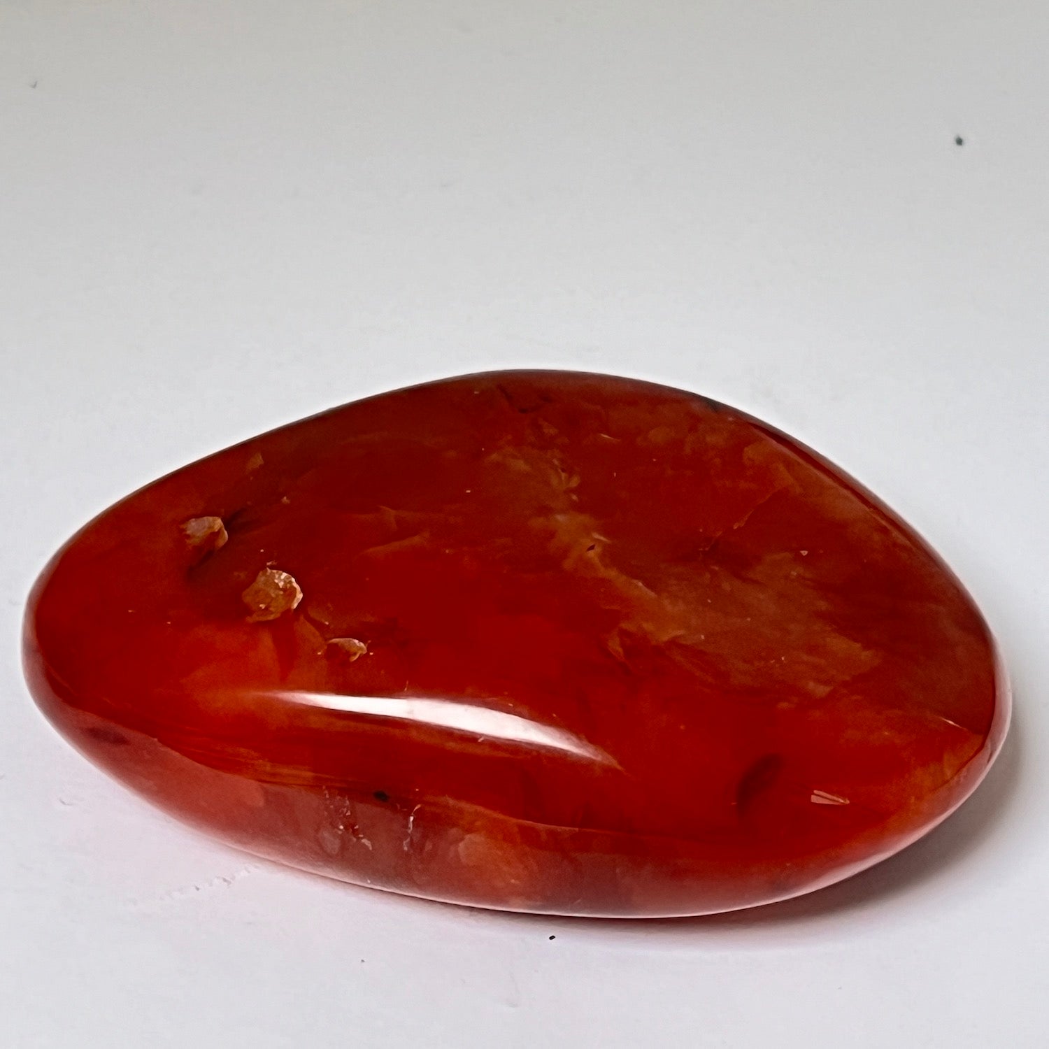 Carnelian large Pebble Stone from Madagascar