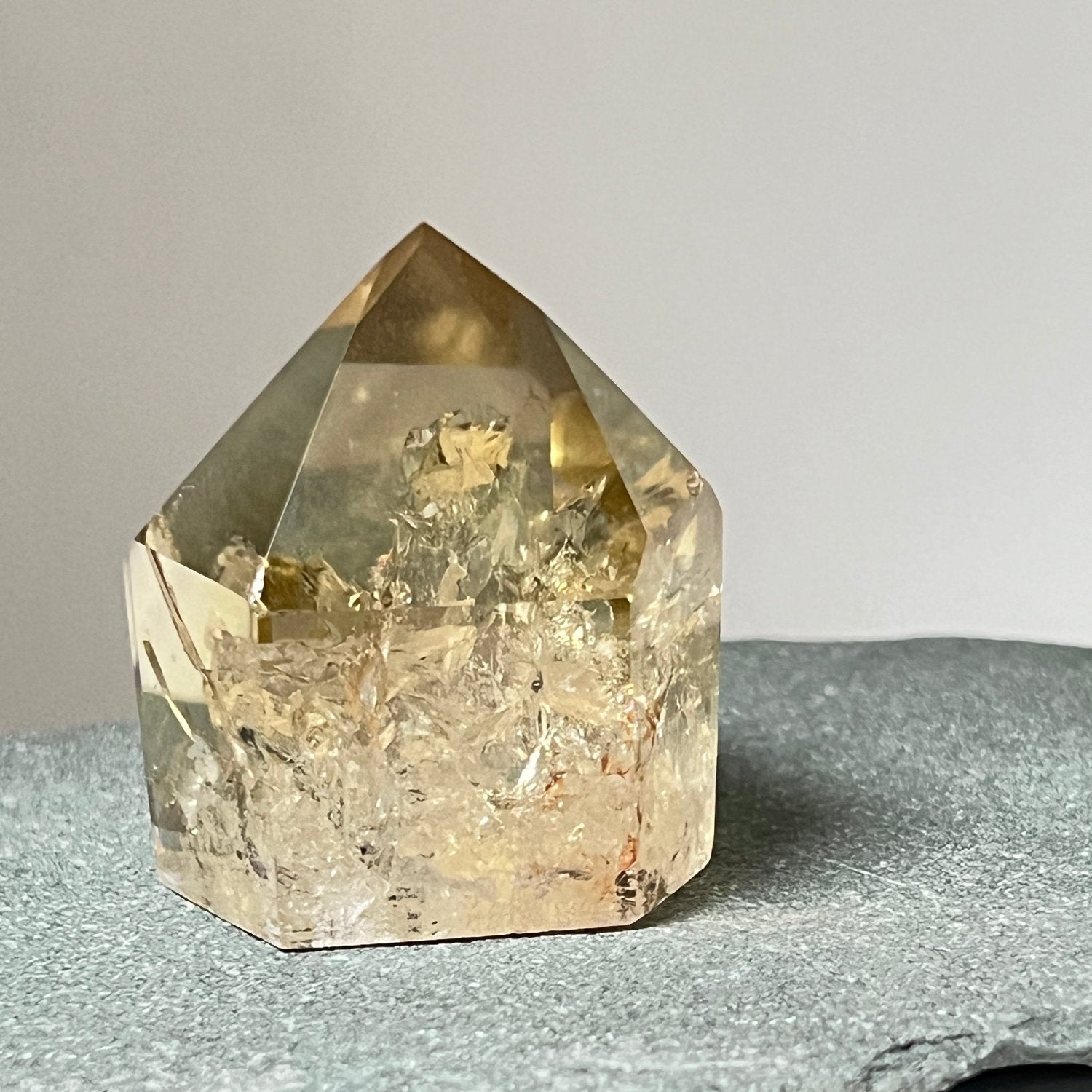 Unique Natural Citrine Point from Brazil