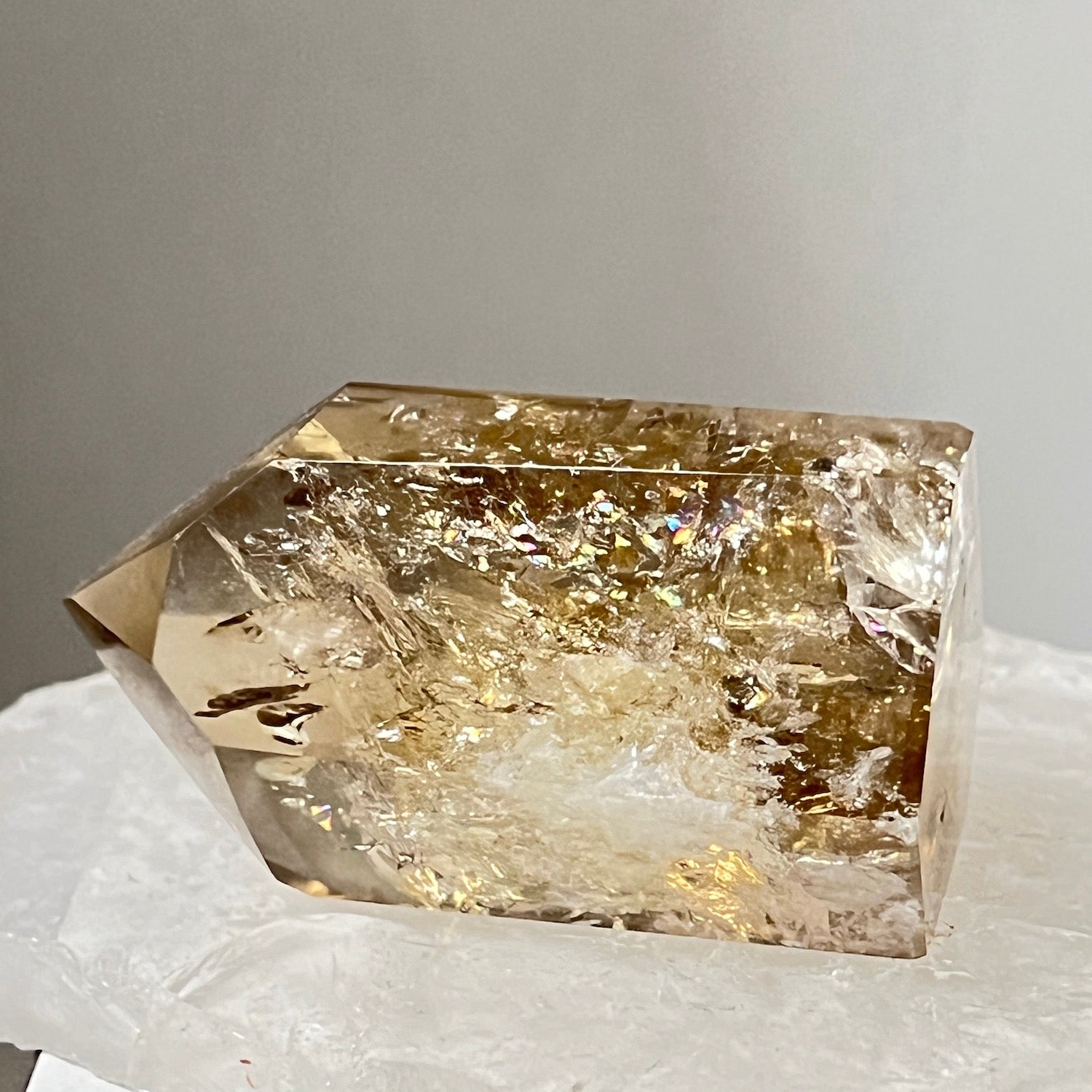 Channeling citrin smokey point from Brazil