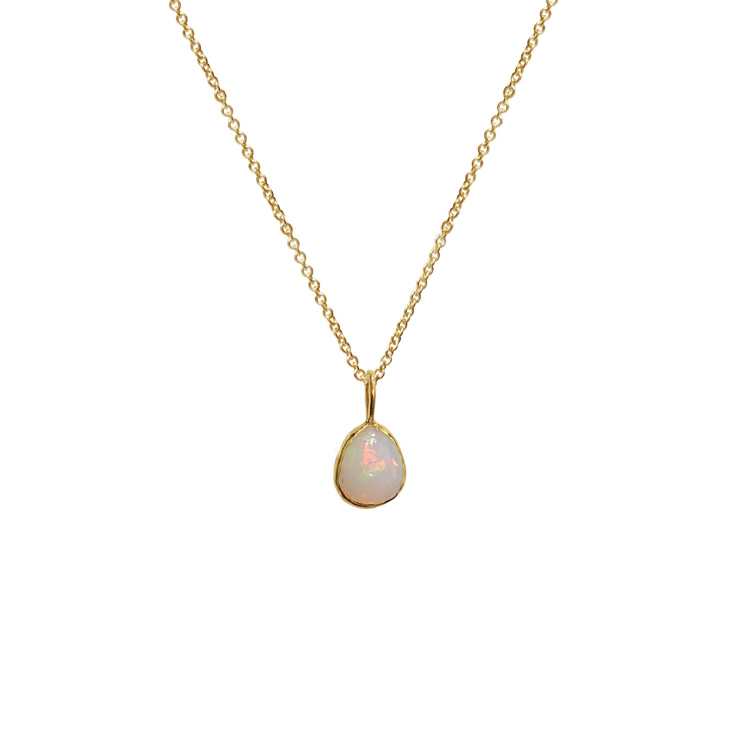 Unique Medium Freeform Opal Pendant from Ethiopia