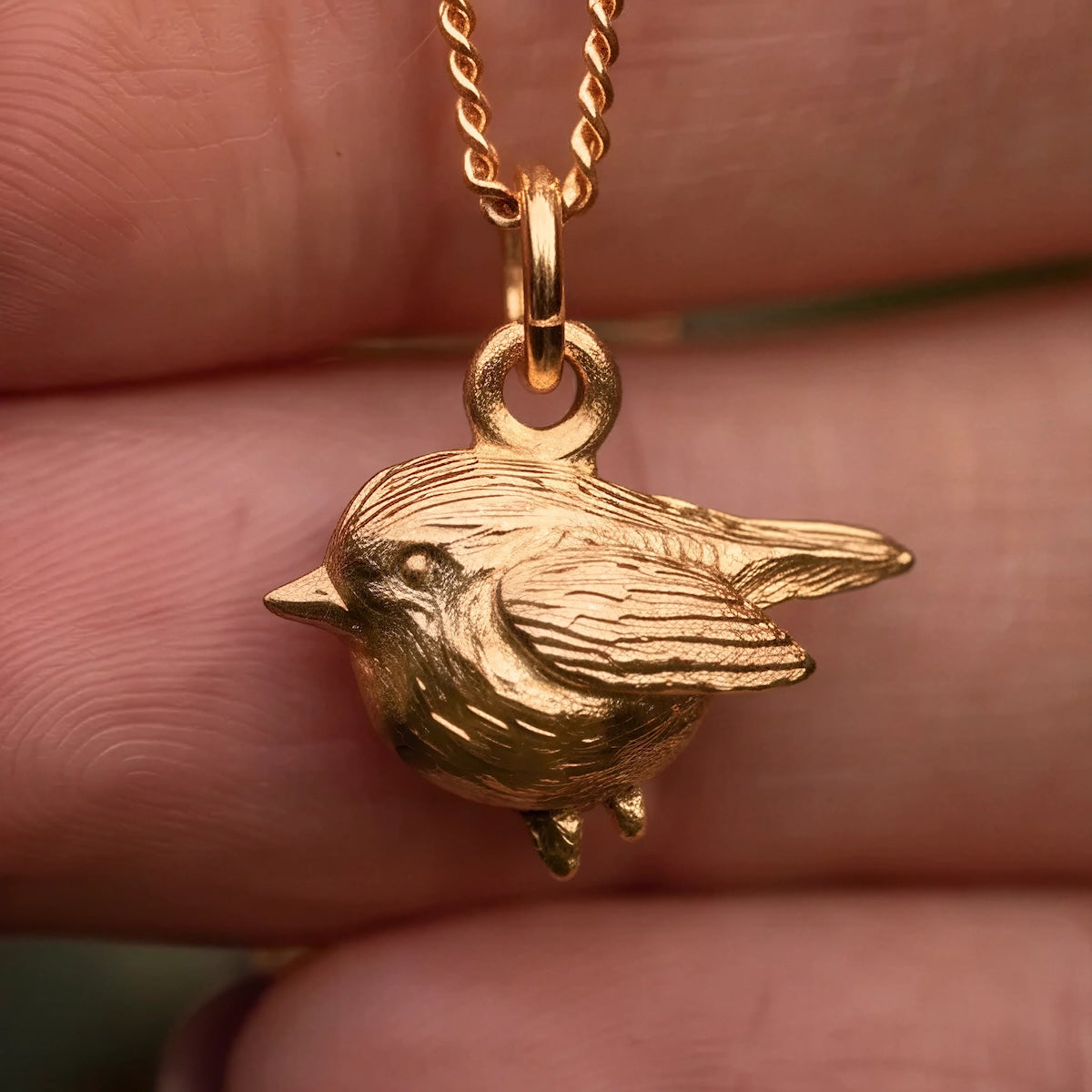 Robin Charm on Biba Chain