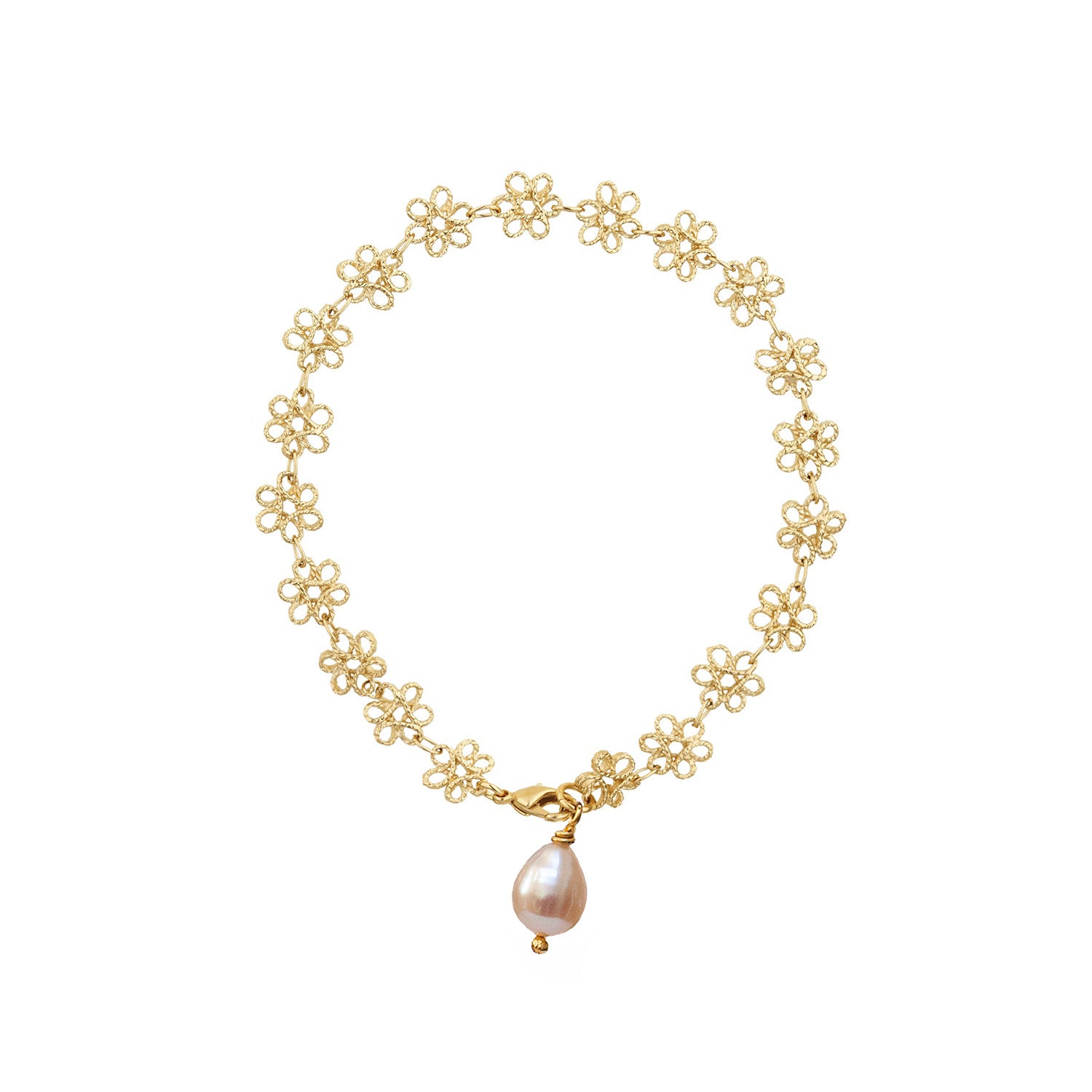 Infinity Freshwater Pearl Bracelet