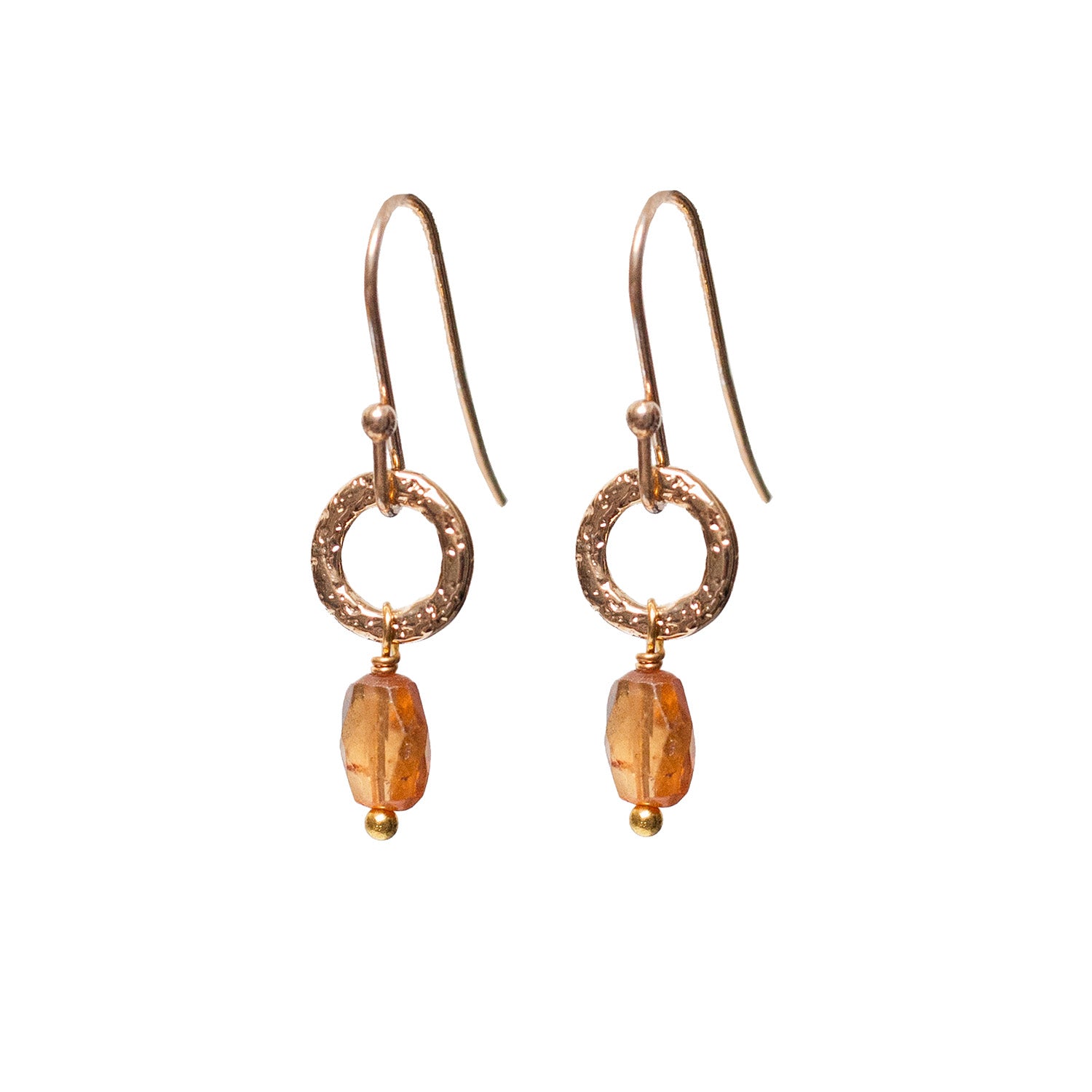 Gita Earrings Citrine