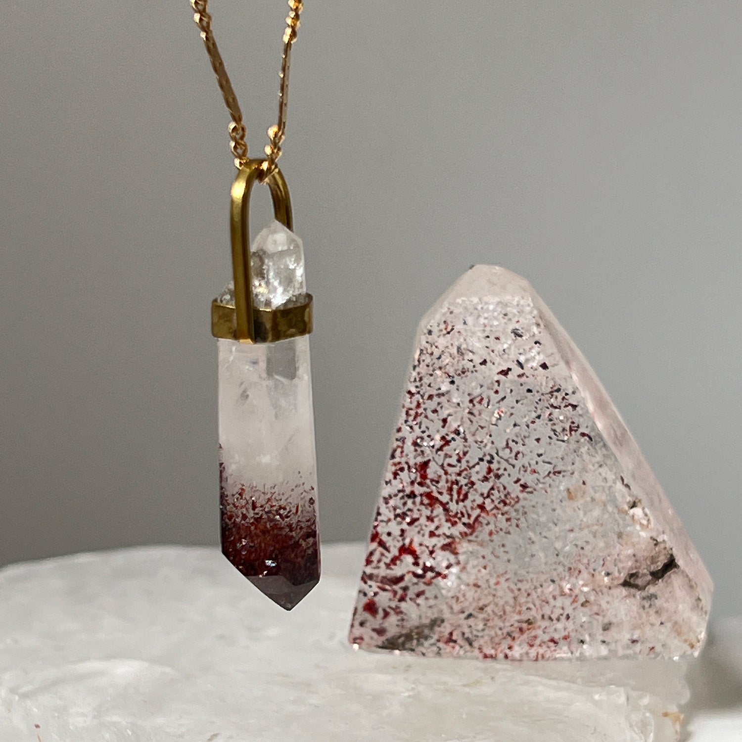 Double Point Harlequin On Long Flat chain