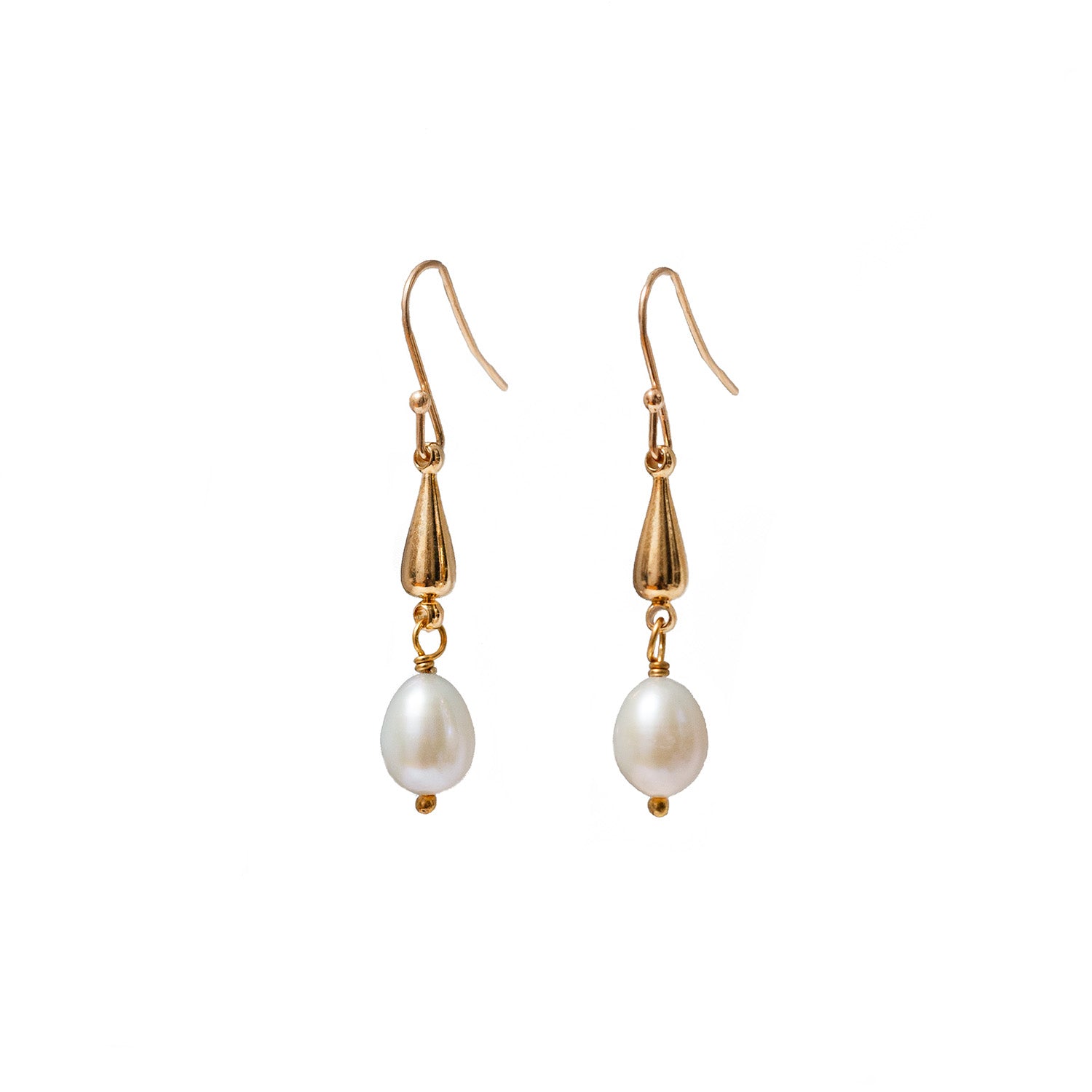 Josephine Earrings with Freshwater Pearl