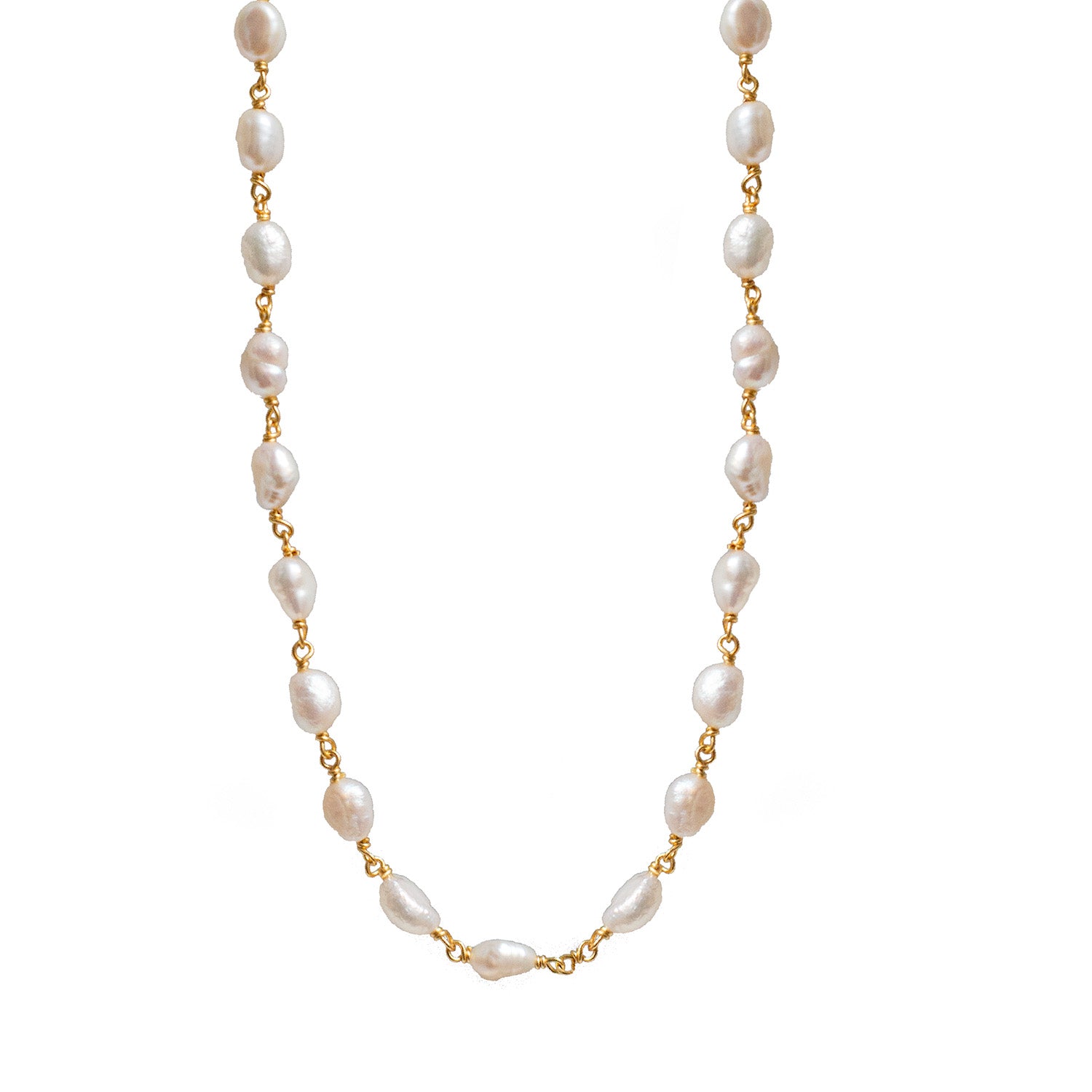 Rosary Pebble Fresh Water Pearl