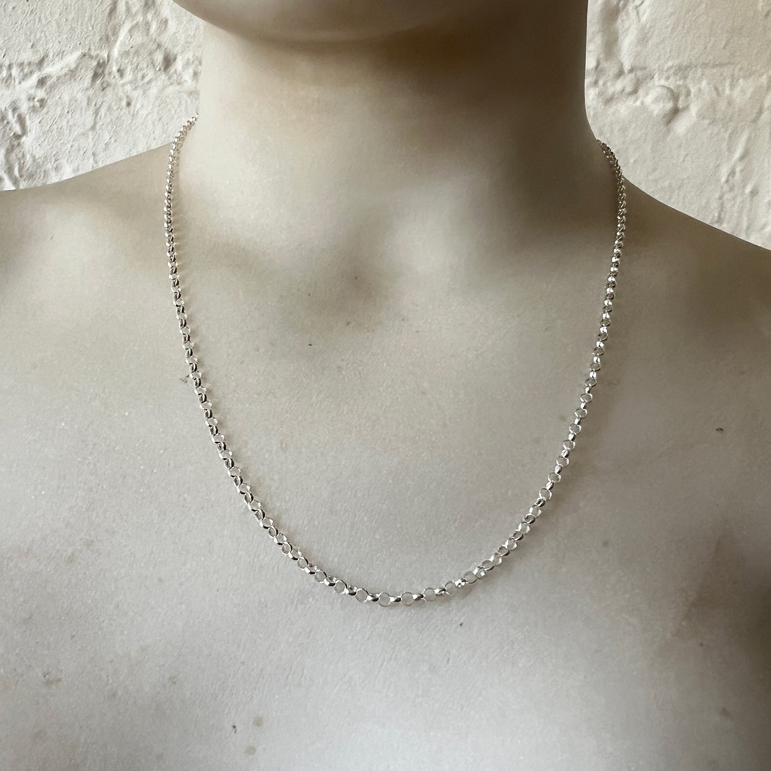 Sterling Silver Baby Belcher Chain