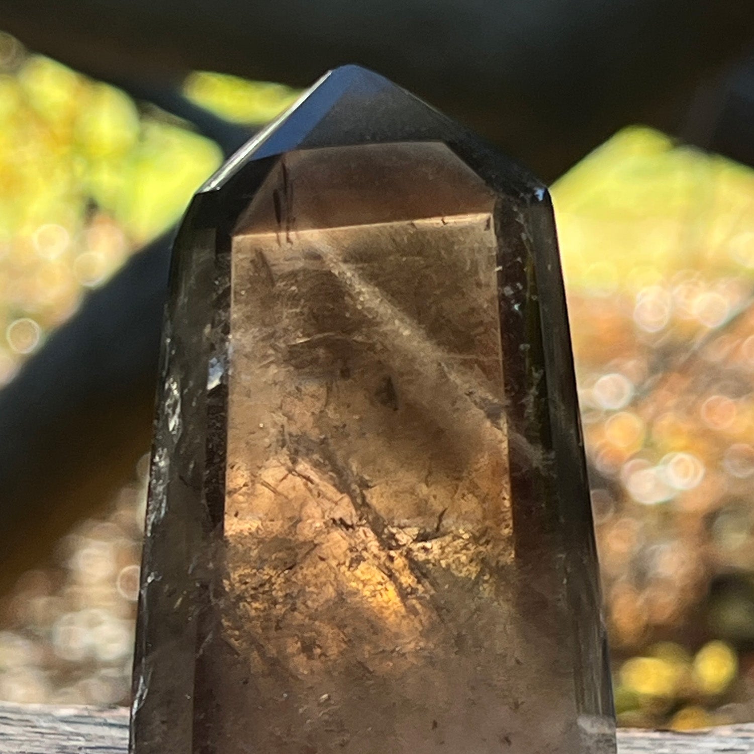 Unique Smoky Phantom Quartz crystal From Madagascar