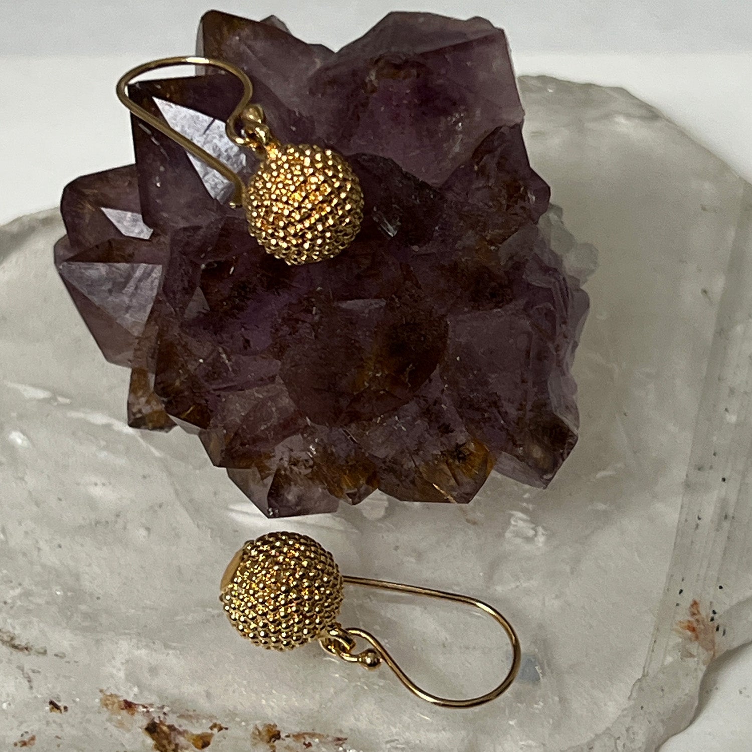 Talia Ball Hook Earrings