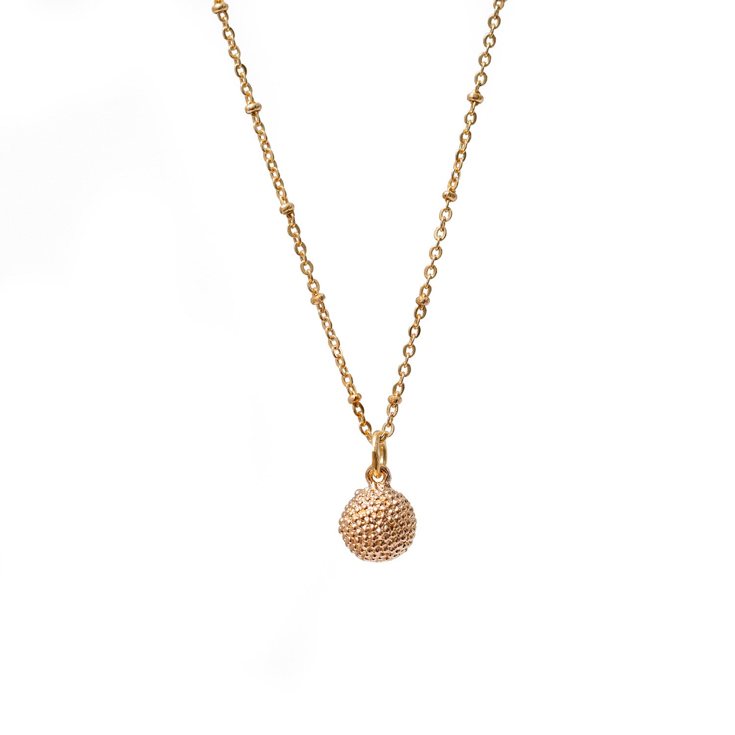Talia Ball Pendant On Long Satellite Chain