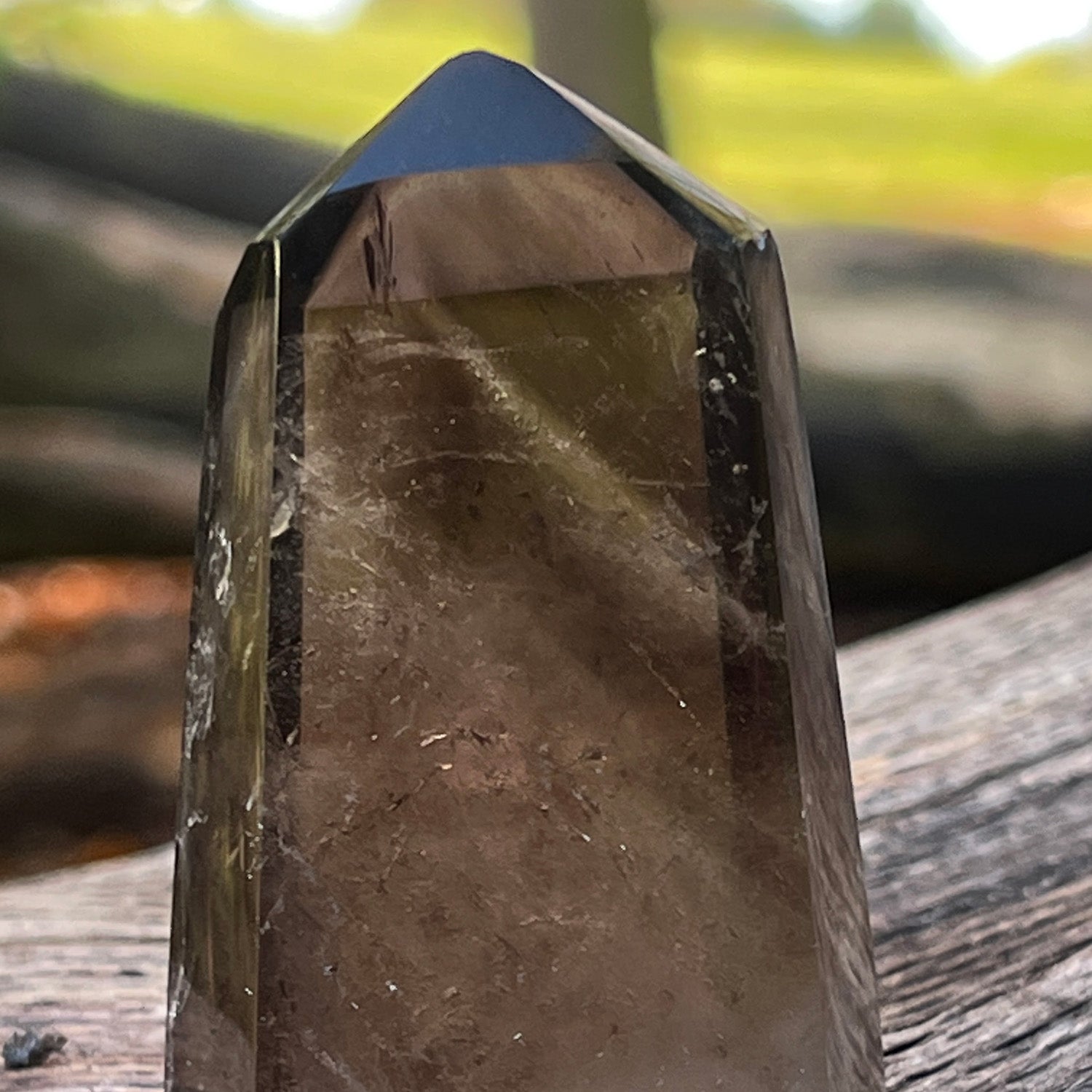 Unique Smoky Phantom Quartz crystal From Madagascar