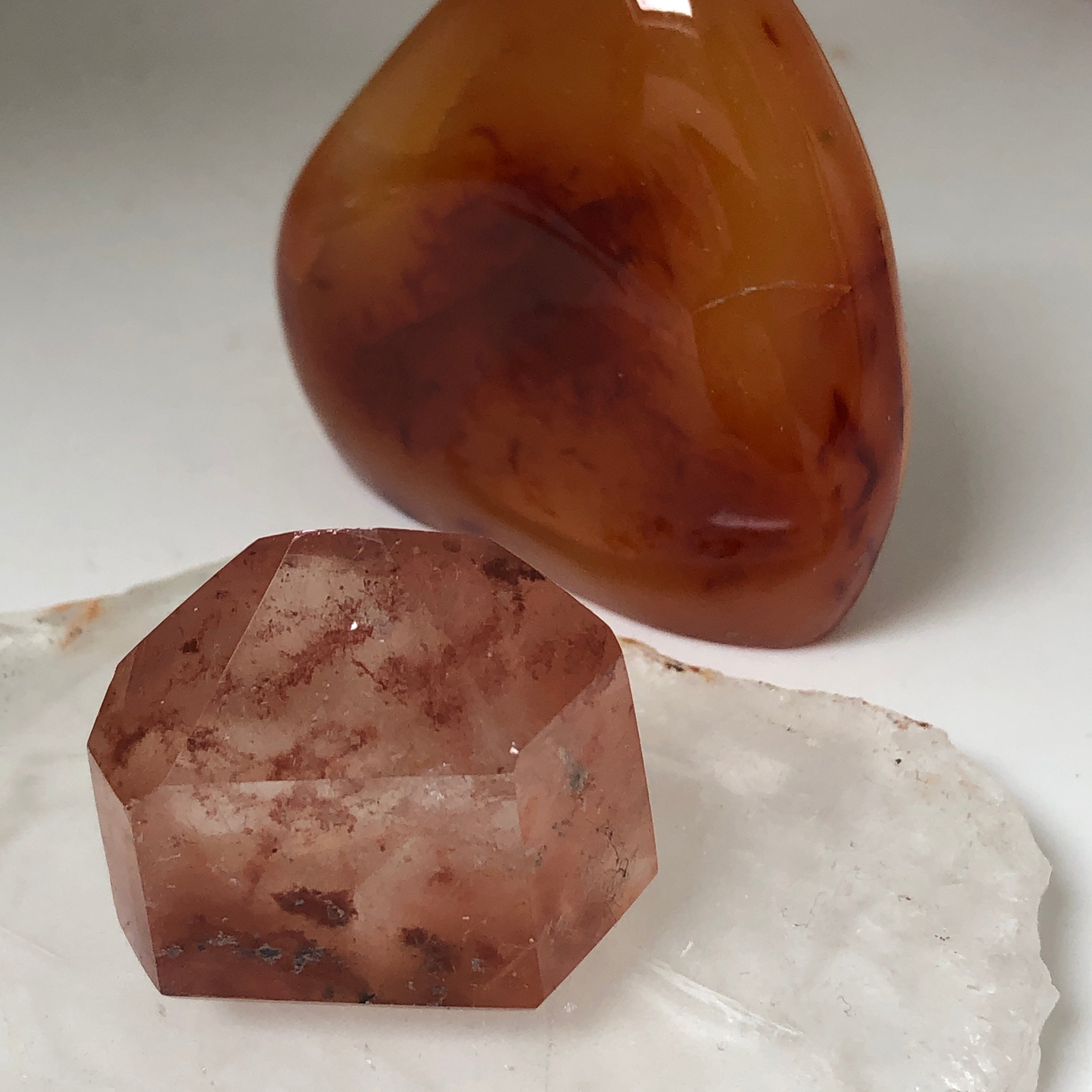 Unique Short carnelian point