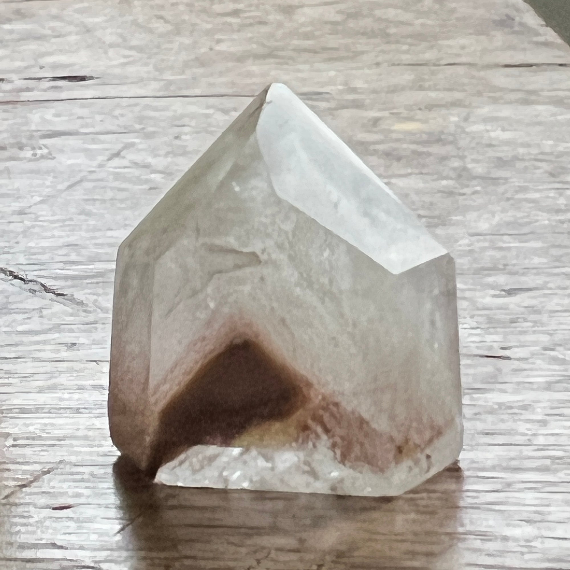 Unique Citrin phantom quartz from Brazil