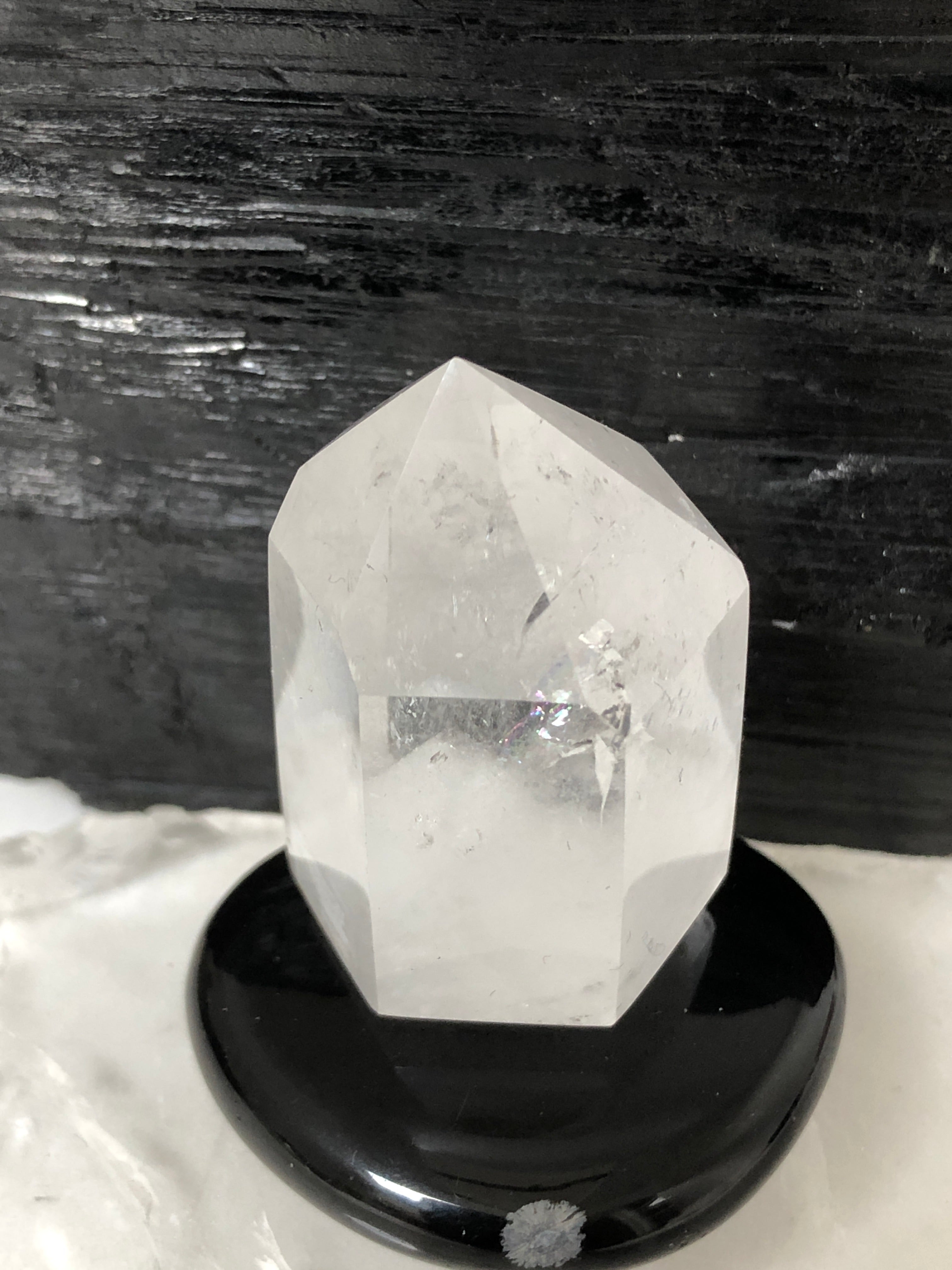 Phantom Crystal Point with Rainbow