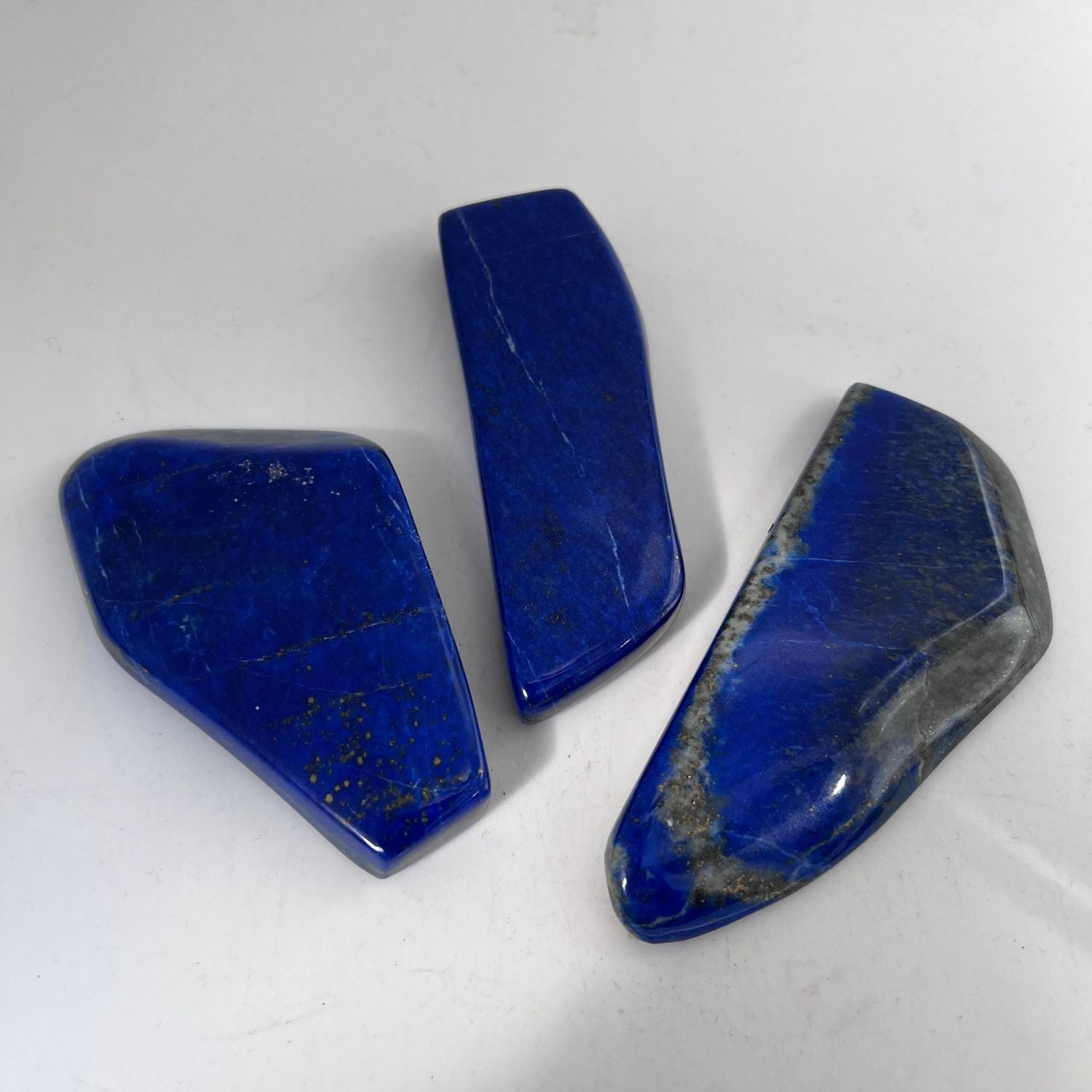 Lapis Lazuli natural  flat stone