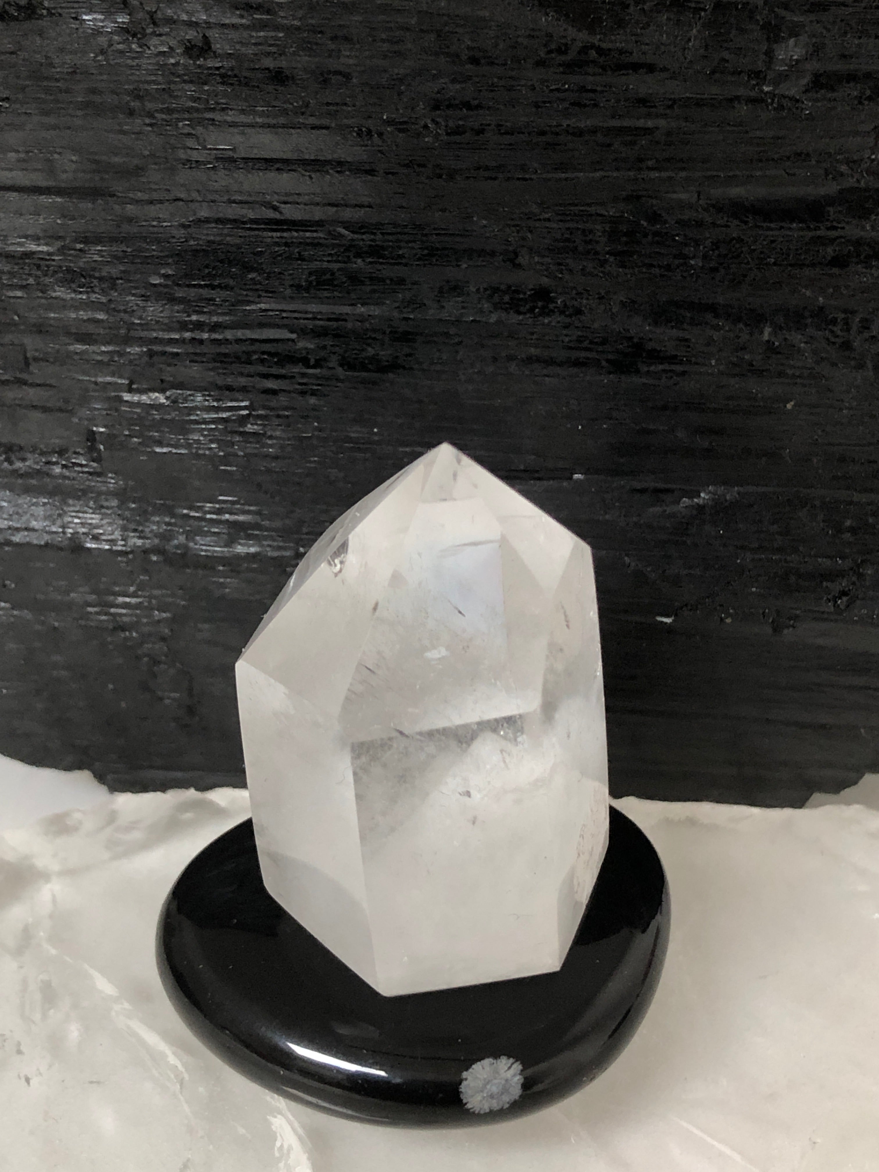 Phantom Crystal Point with Rainbow
